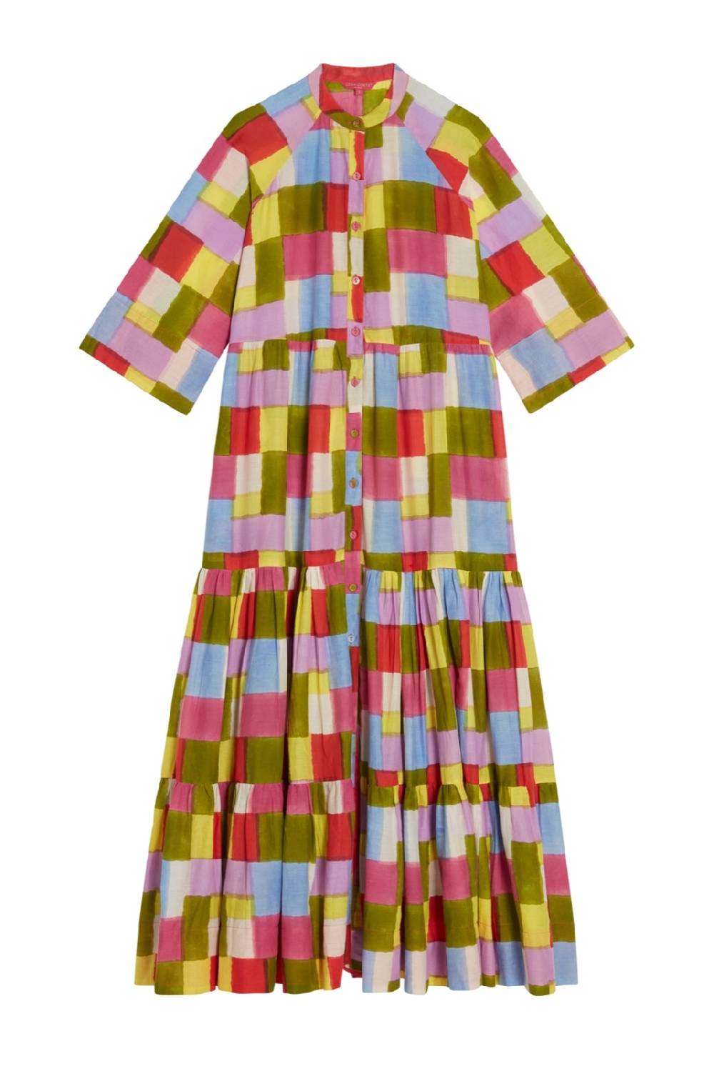 Lisa Corti Abito Rambagh Geesband Acid Green