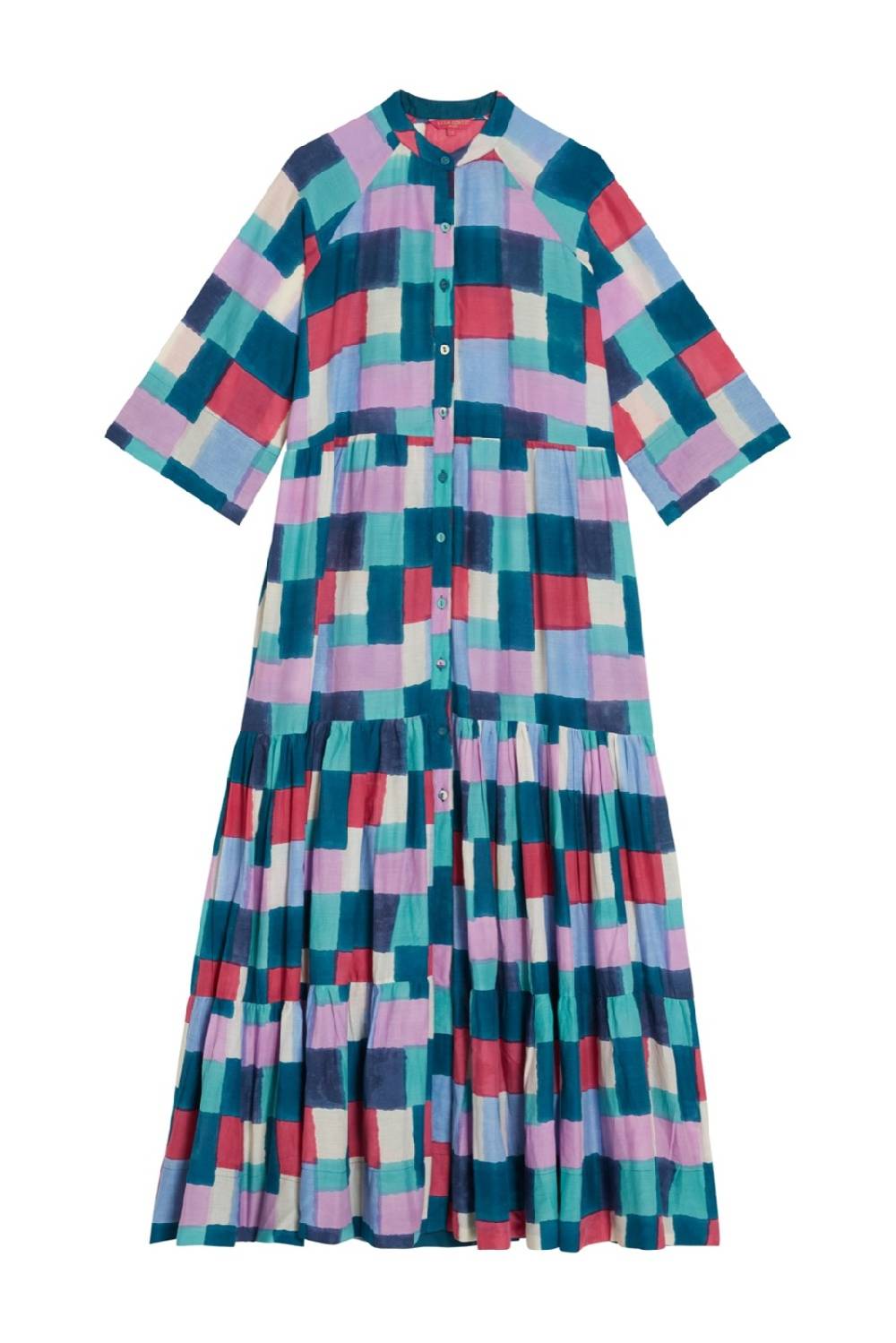 Lisa Corti Abito Rambagh Geesband Peacock