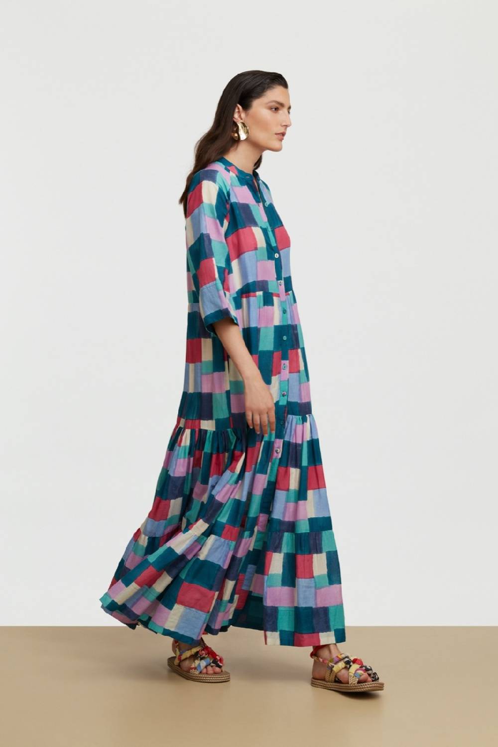 Lisa Corti abito rambagh geesband peacock