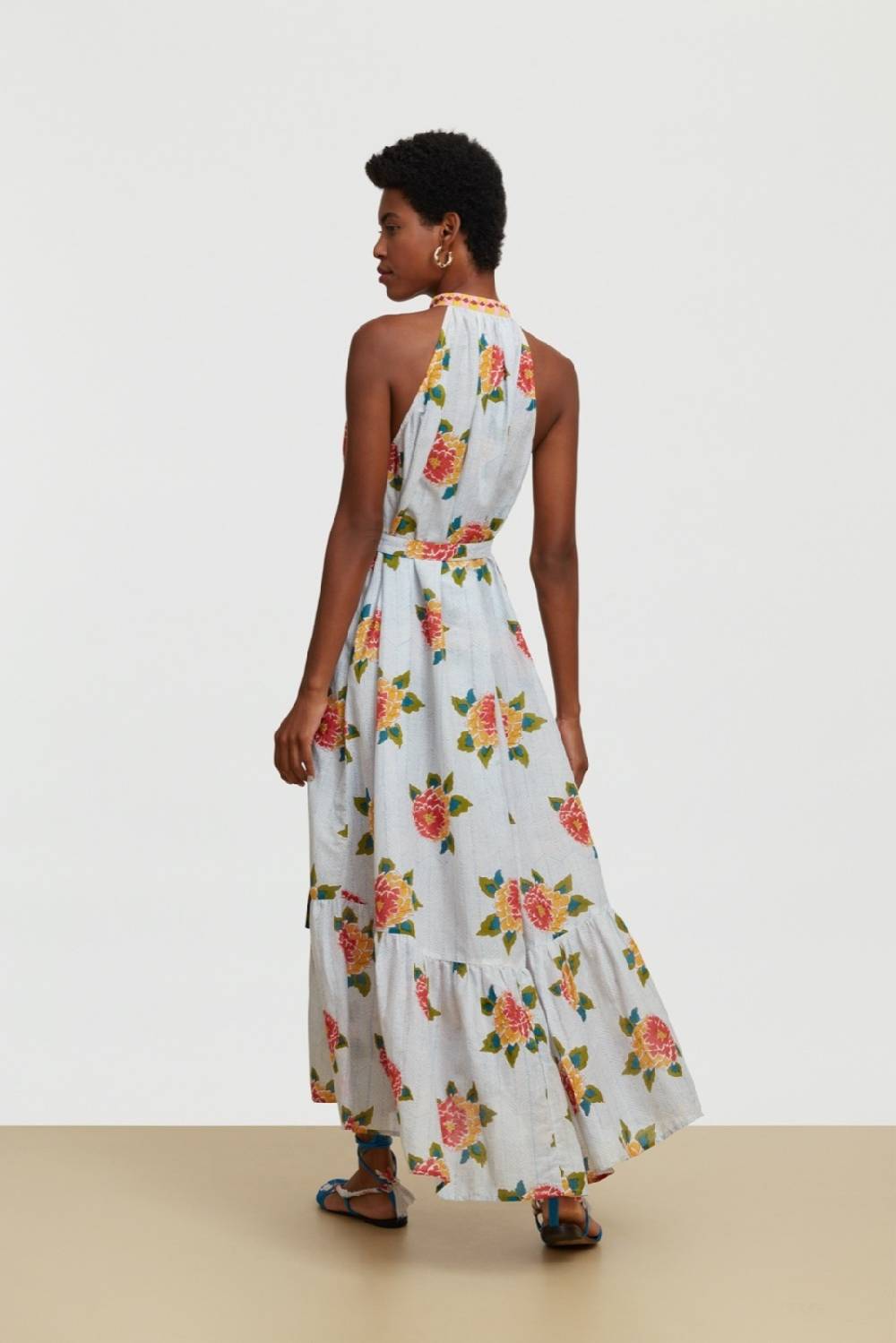 Lisa Corti Abito Ravi Barwara Light Blue