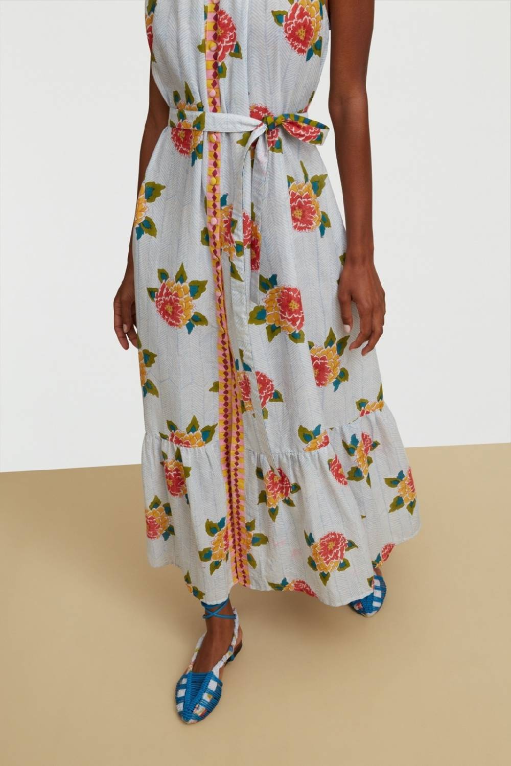 Lisa Corti Abito Ravi Barwara Light Blue