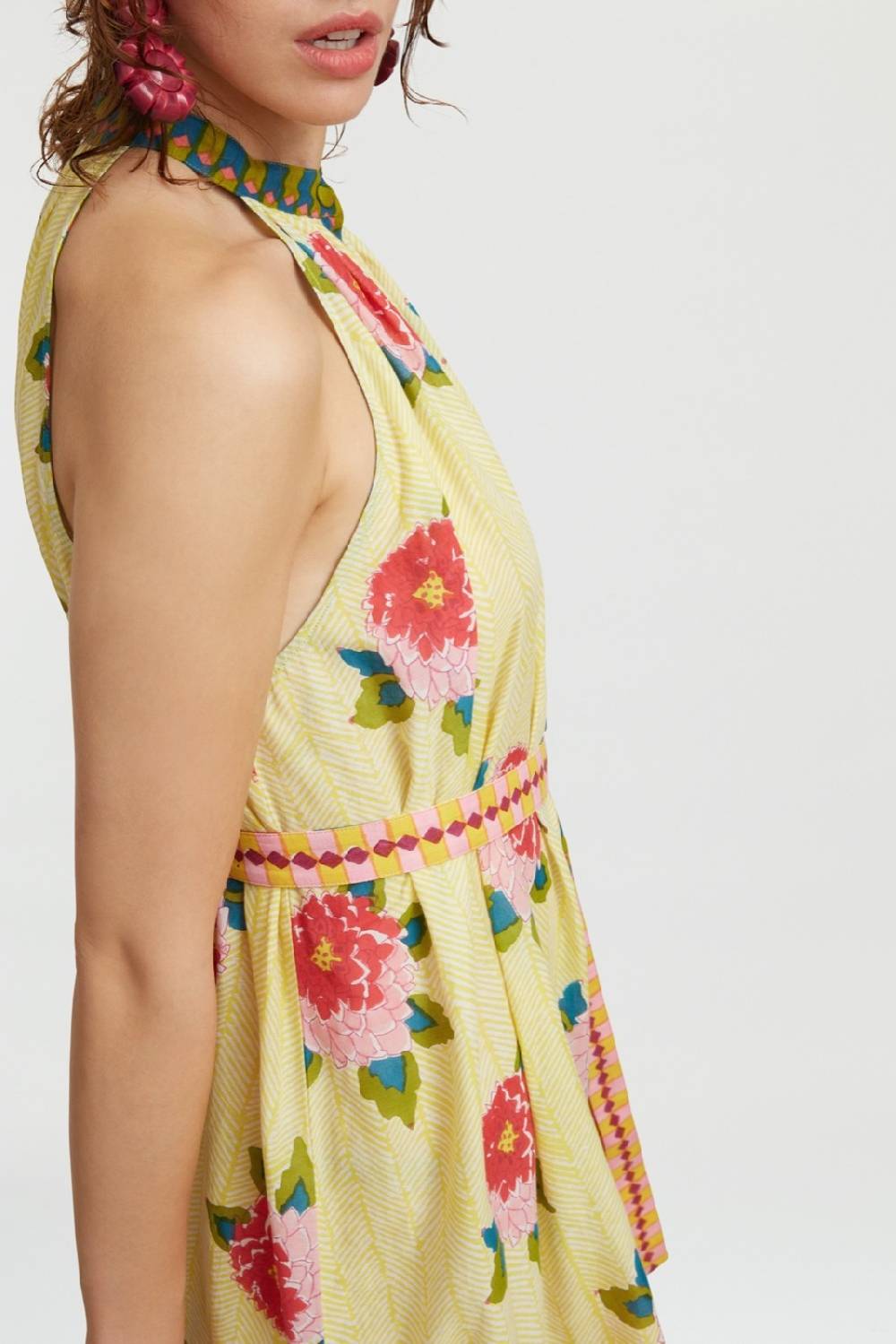 Lisa Corti Abito Ravi Barwara Light Yellow