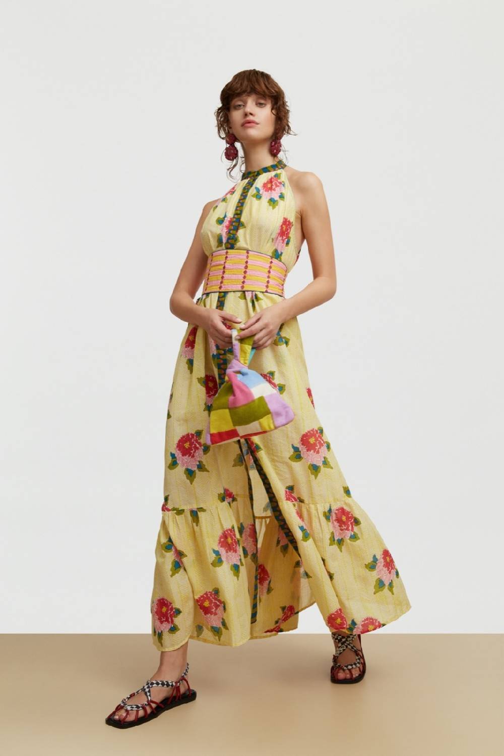 Lisa Corti Abito Ravi Barwara Light Yellow