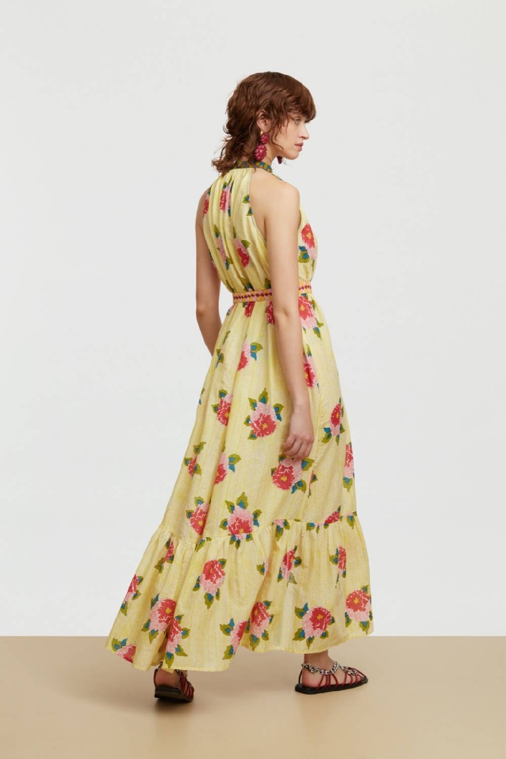 Lisa Corti Abito Ravi Barwara Light Yellow