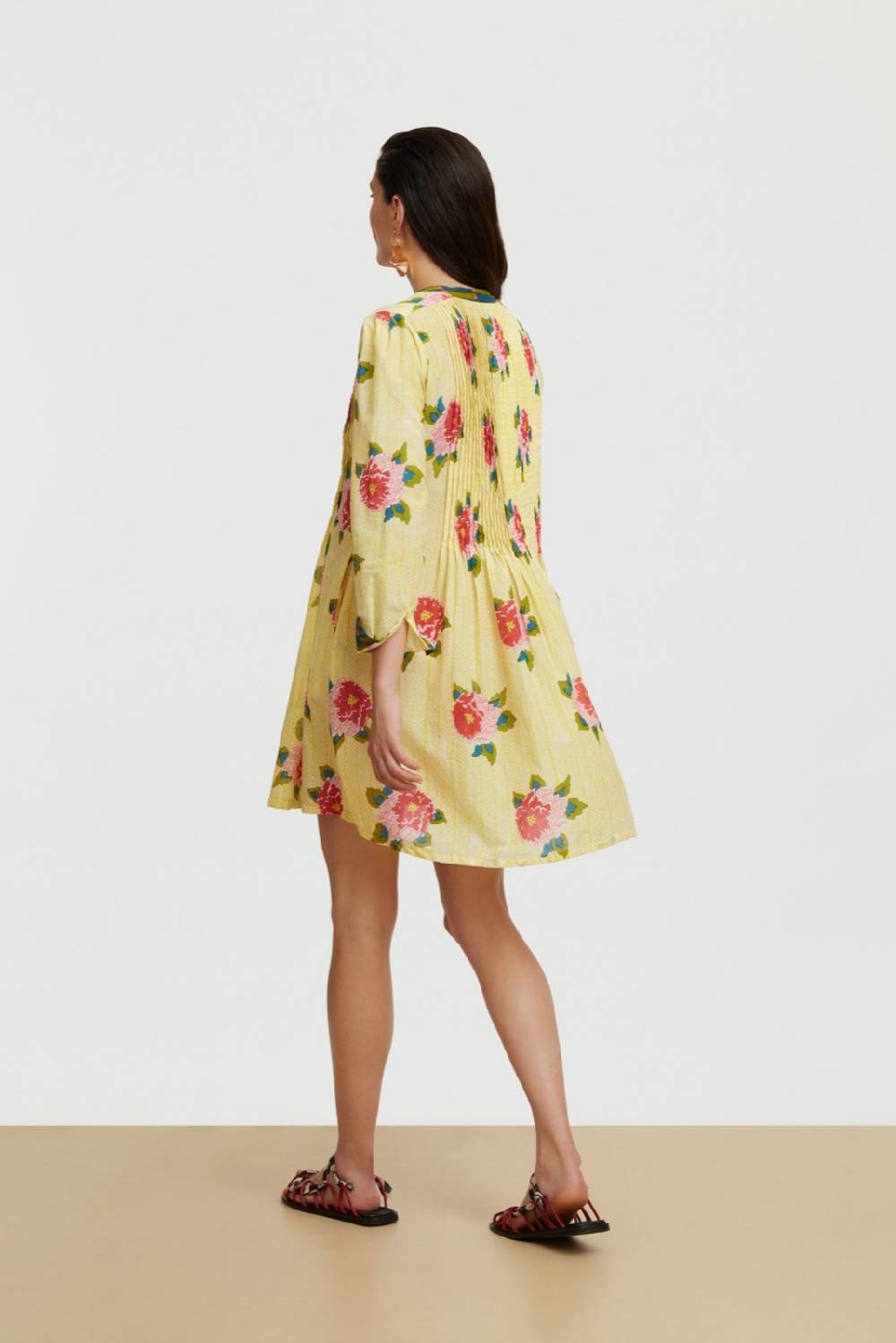 Lisa Corti Abito Teena Barwara Light Yellow