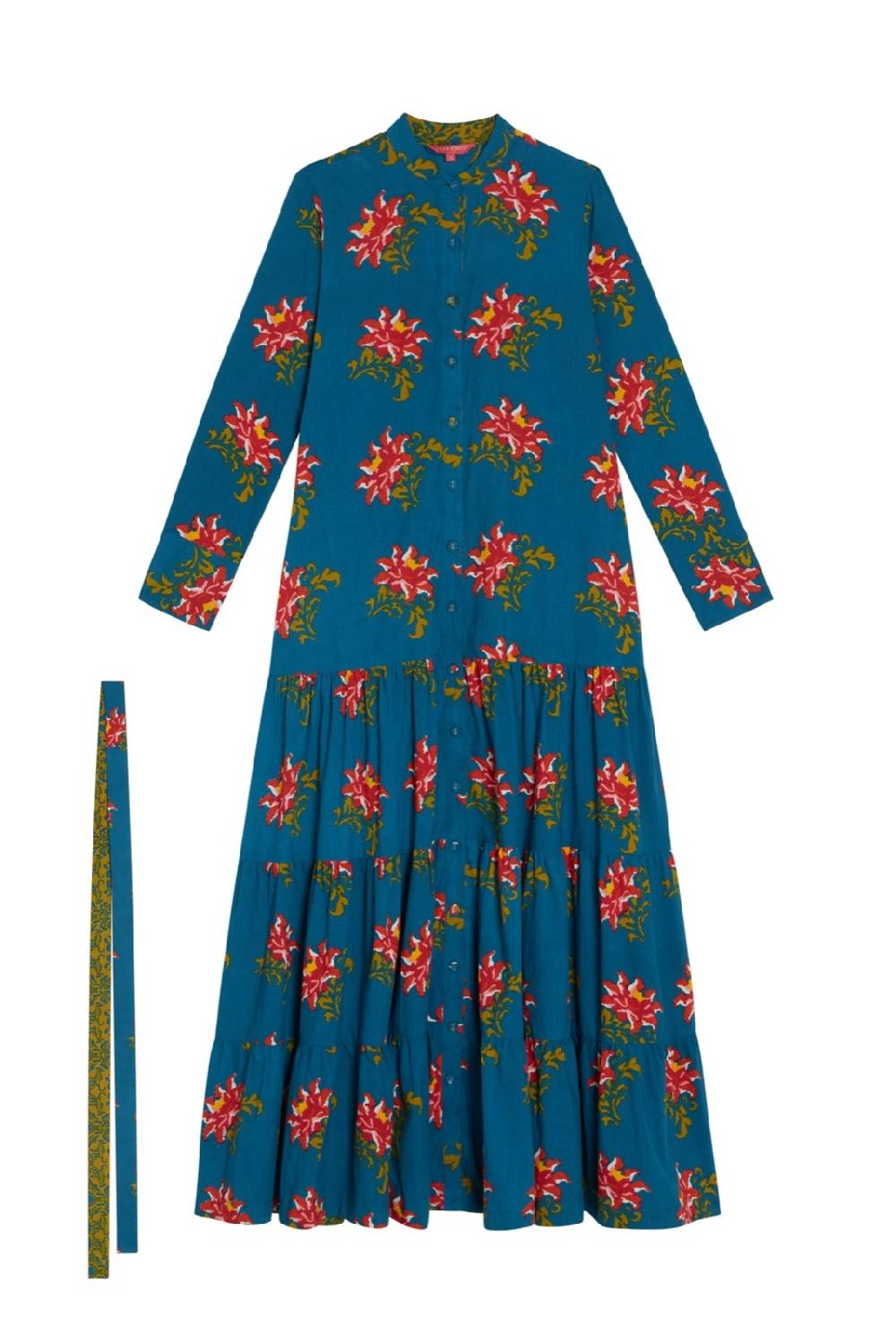 Lisa Corti Abito Tulsi Tangeri Rose Teal