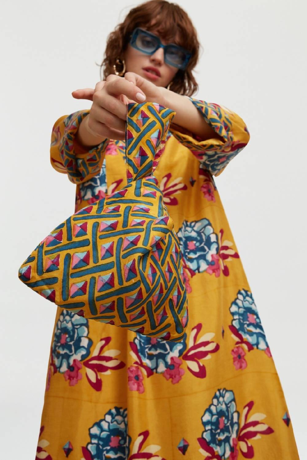 Lisa Corti Borsa Knot Reversibile Ramye Gold