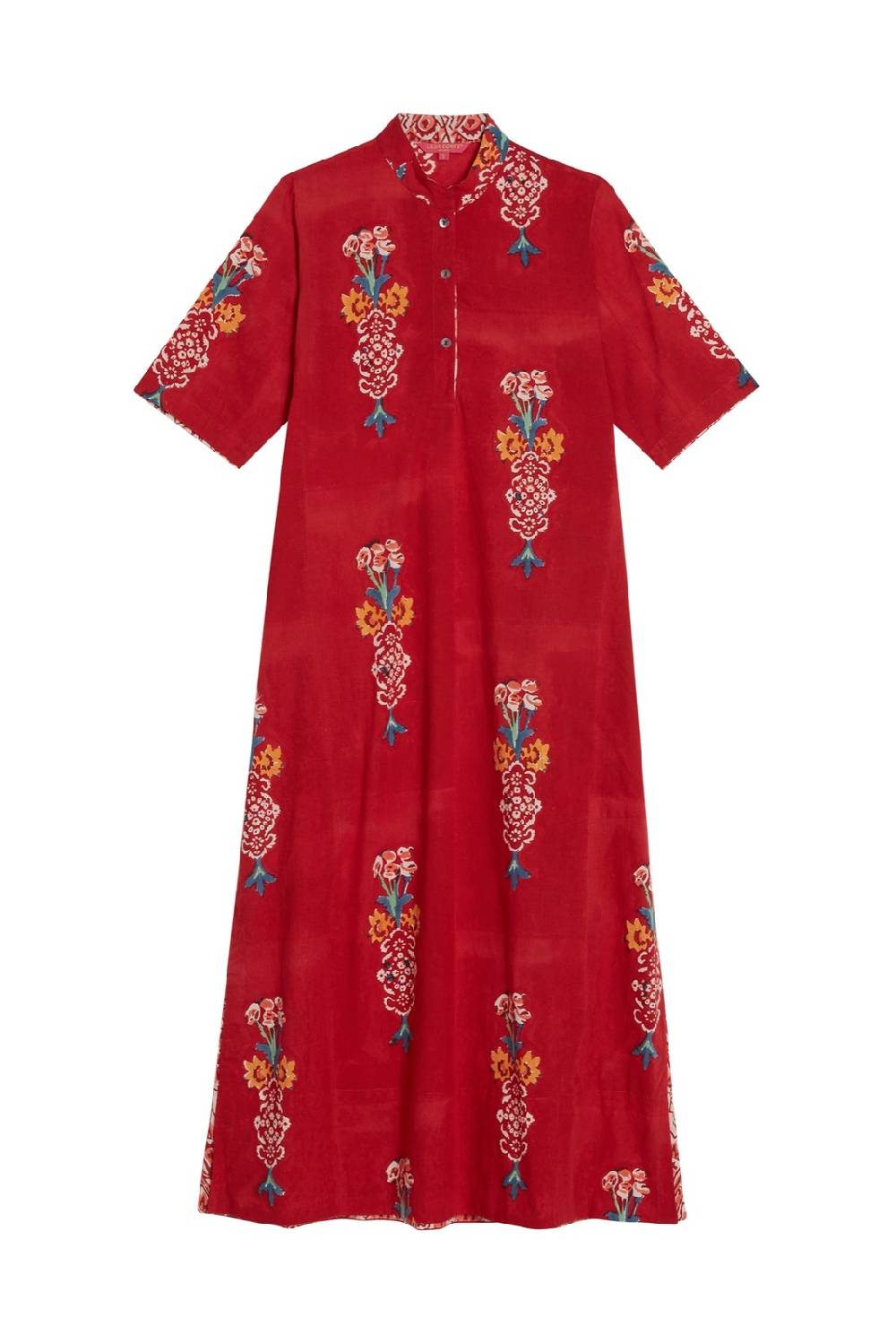 Lisa Corti Caftano Mamta Bibelot Red