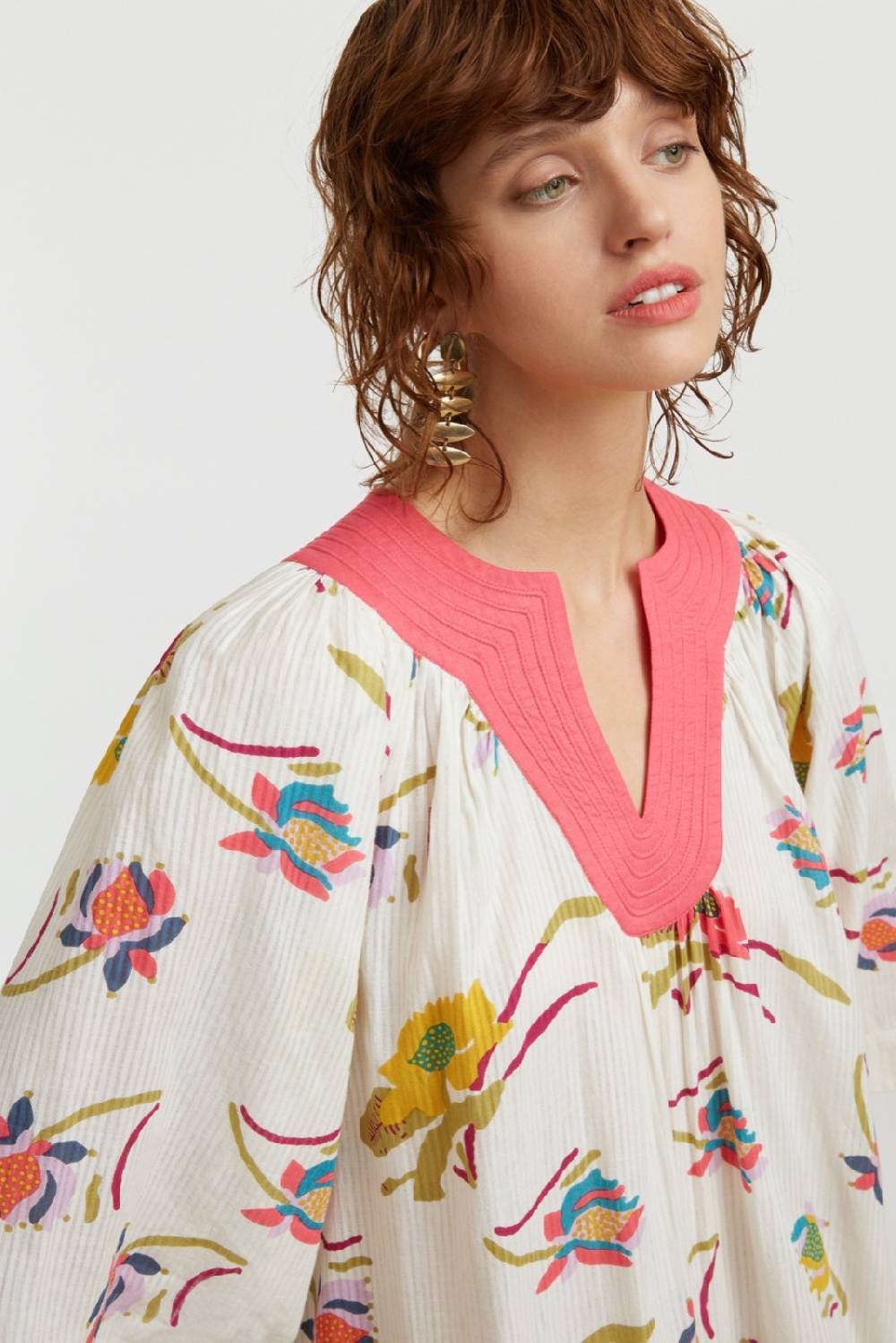 Lisa Corti Caftano Ninbu Japanese Acid Green