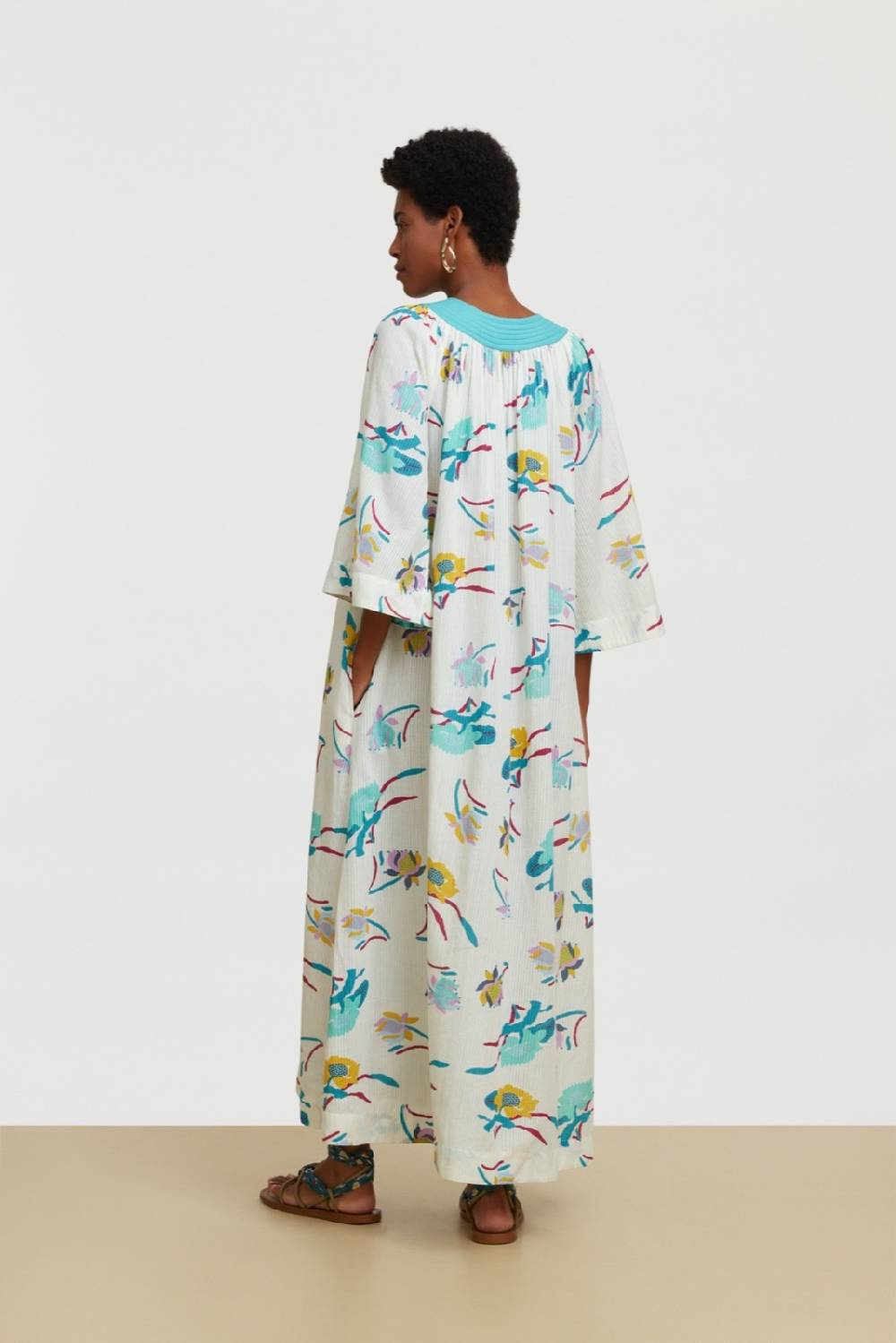 Lisa Corti Caftano Ninbu Japanese Peacock