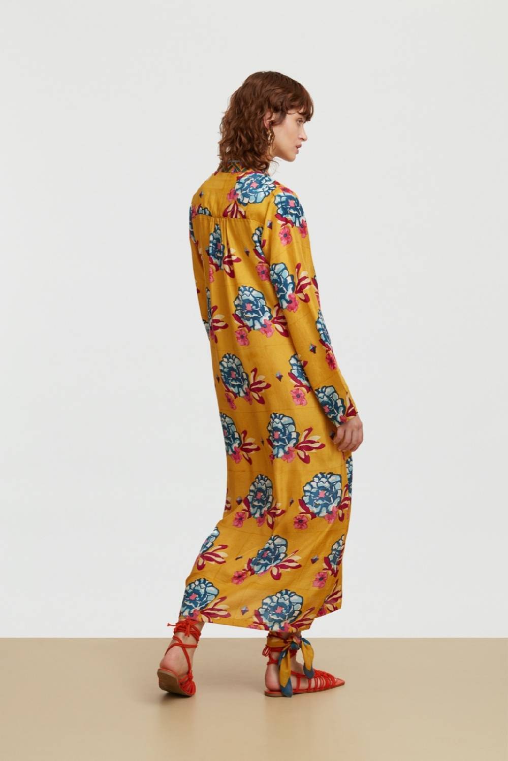 Lisa Corti Caftano Radha Ramye Gold