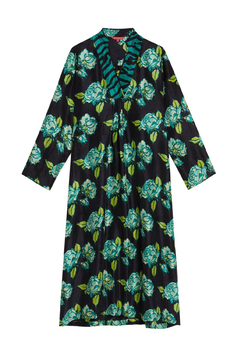 Lisa Corti Caftano Radha Rosa Spina Black