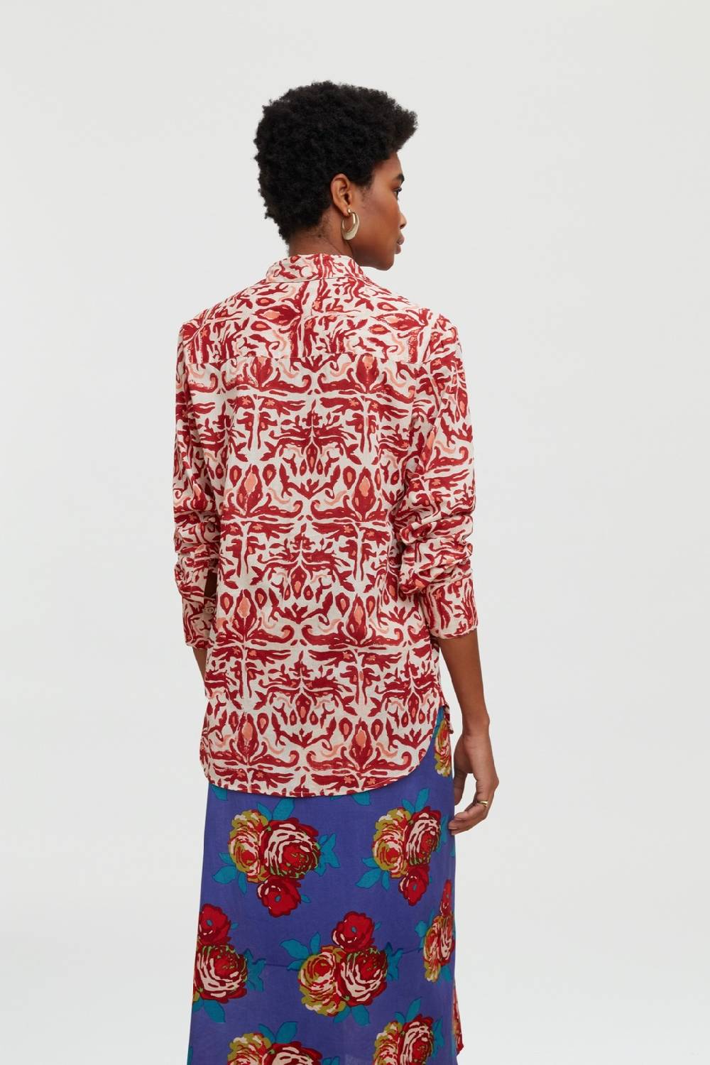 Lisa Corti Camicia Acapulco Adhanery Damasque Rany