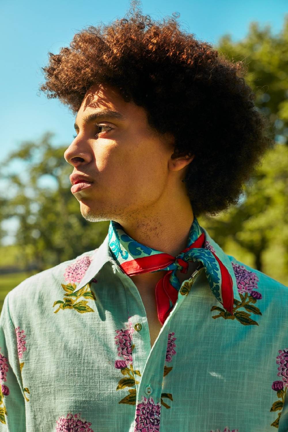 Lisa Corti Camicia Acapulco Mamagoto Celadon