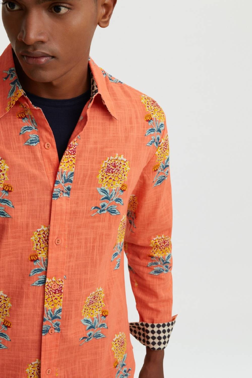 Lisa Corti Camicia Acapulco Mamagoto Geranium