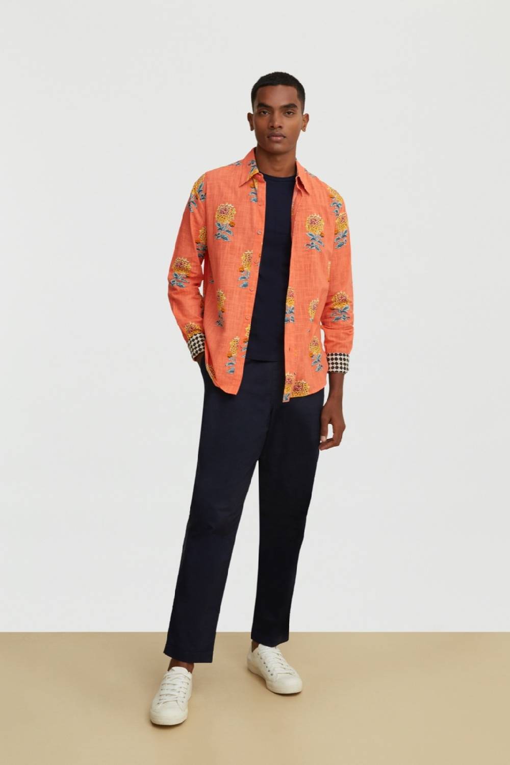 Lisa Corti camicia acapulco mamagoto geranium