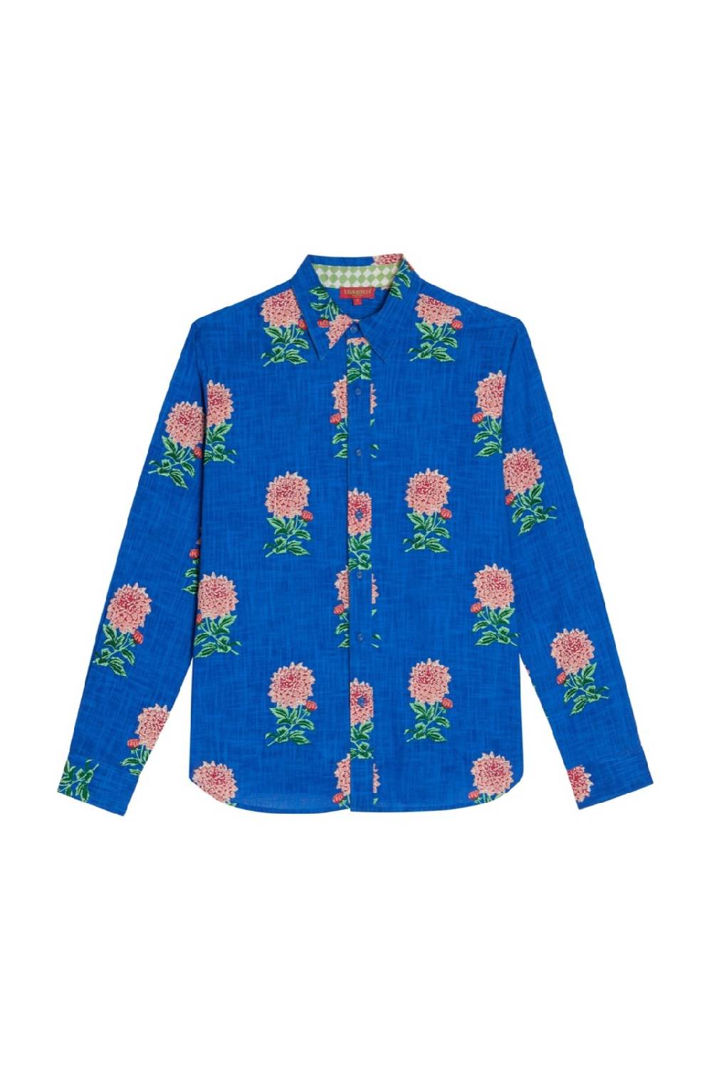 Lisa Corti Camicia Acapulco Mamagoto Royal Blue