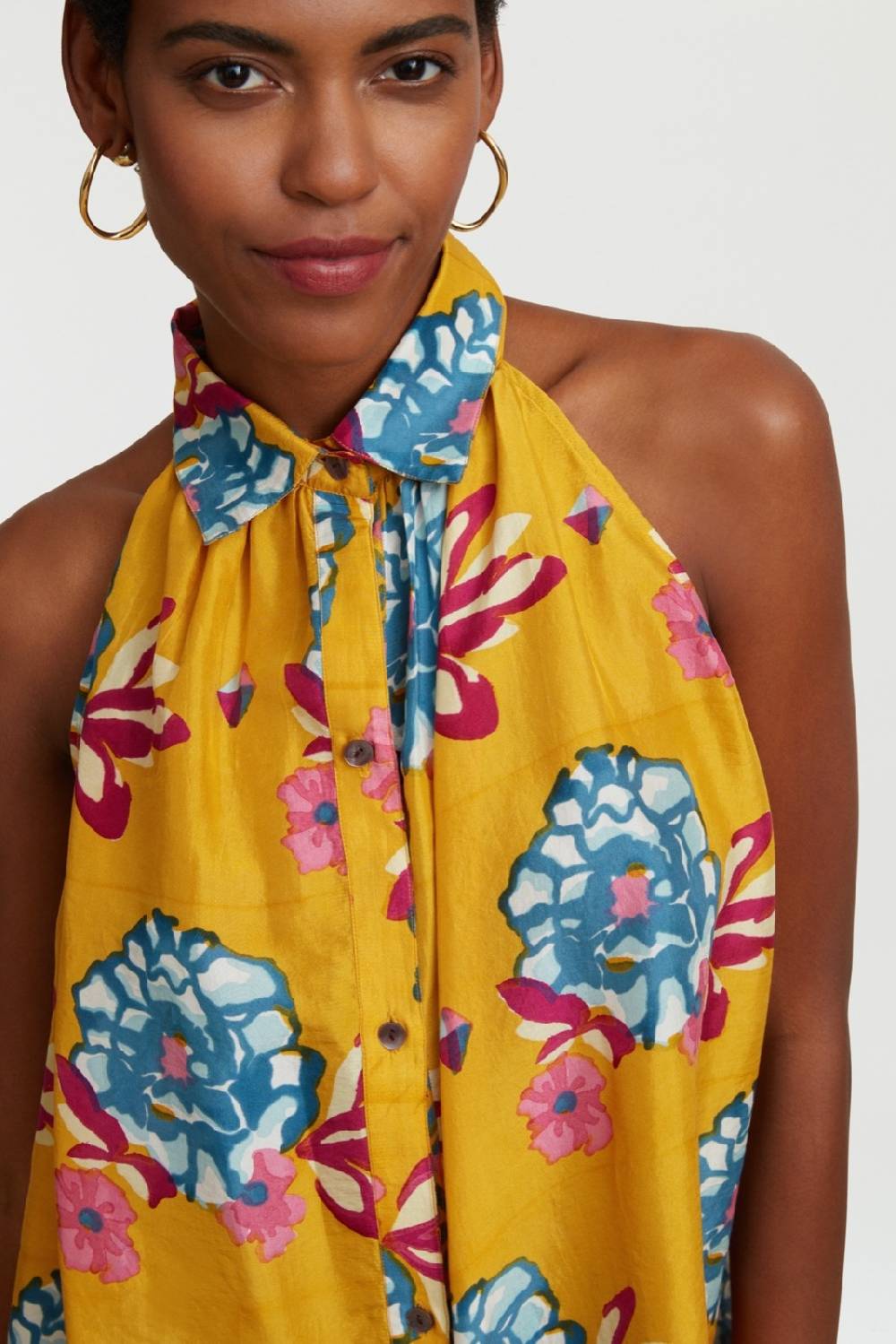 Lisa Corti Camicia Ava Ramye Gold