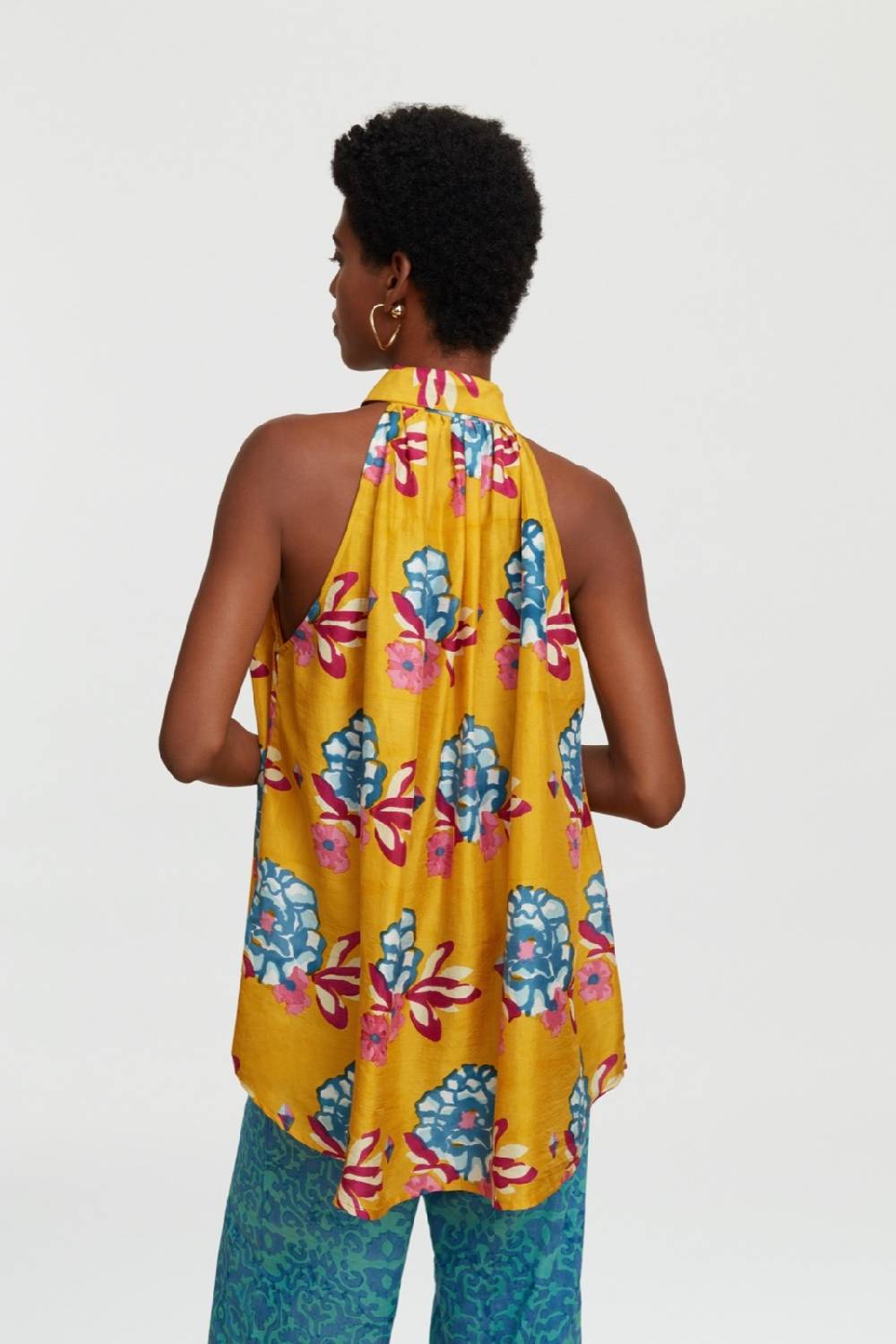 Lisa Corti Camicia Ava Ramye Gold