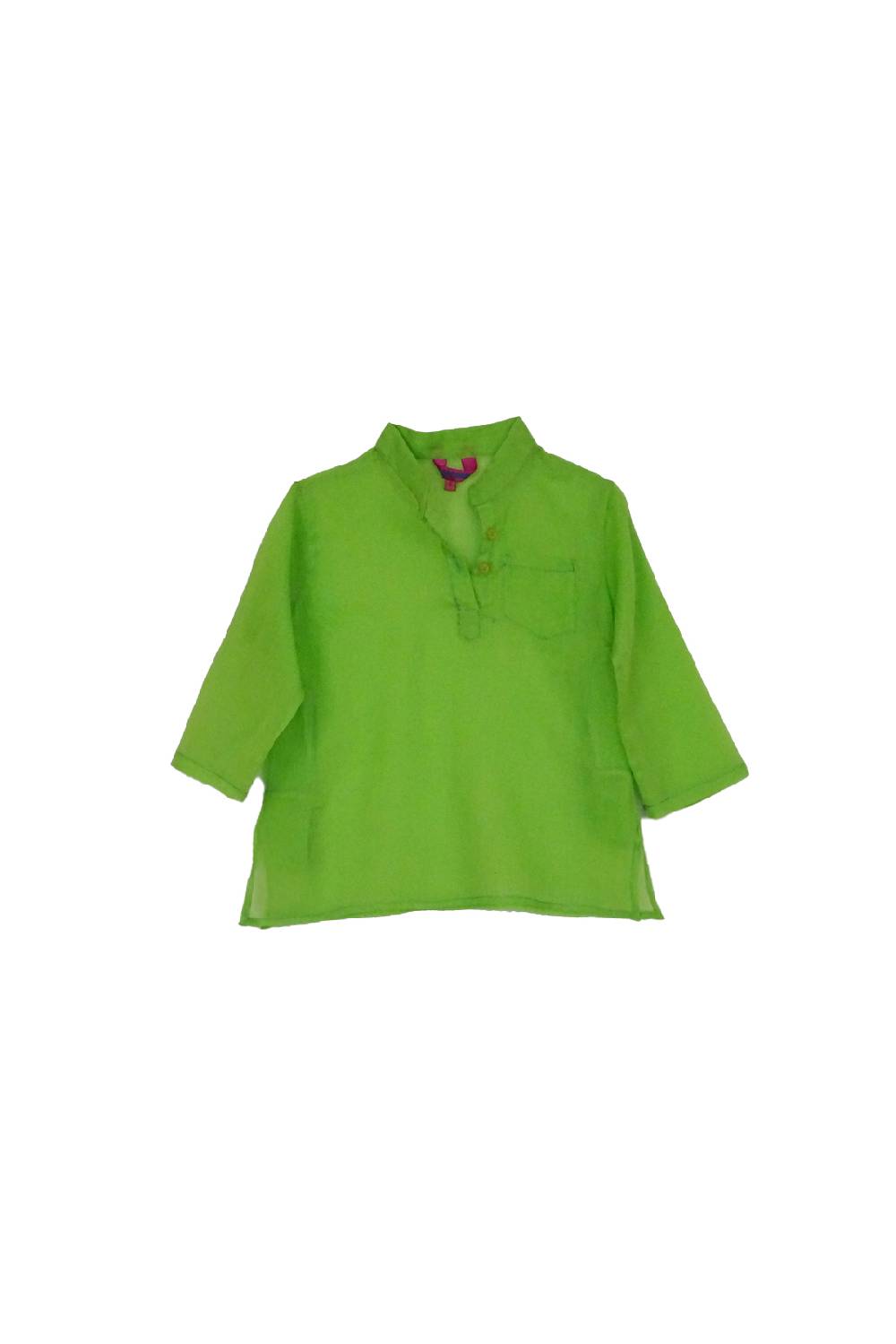 Lisa Corti camicia baby bombay mint green