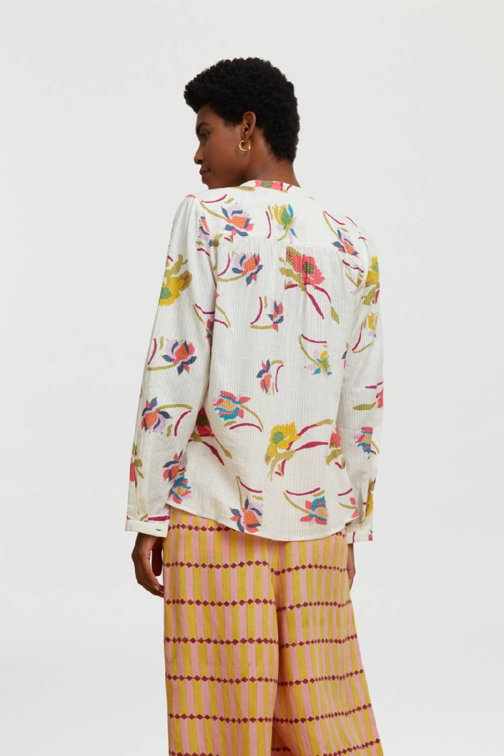 Lisa Corti Camicia Batumi Japanese Acid Green