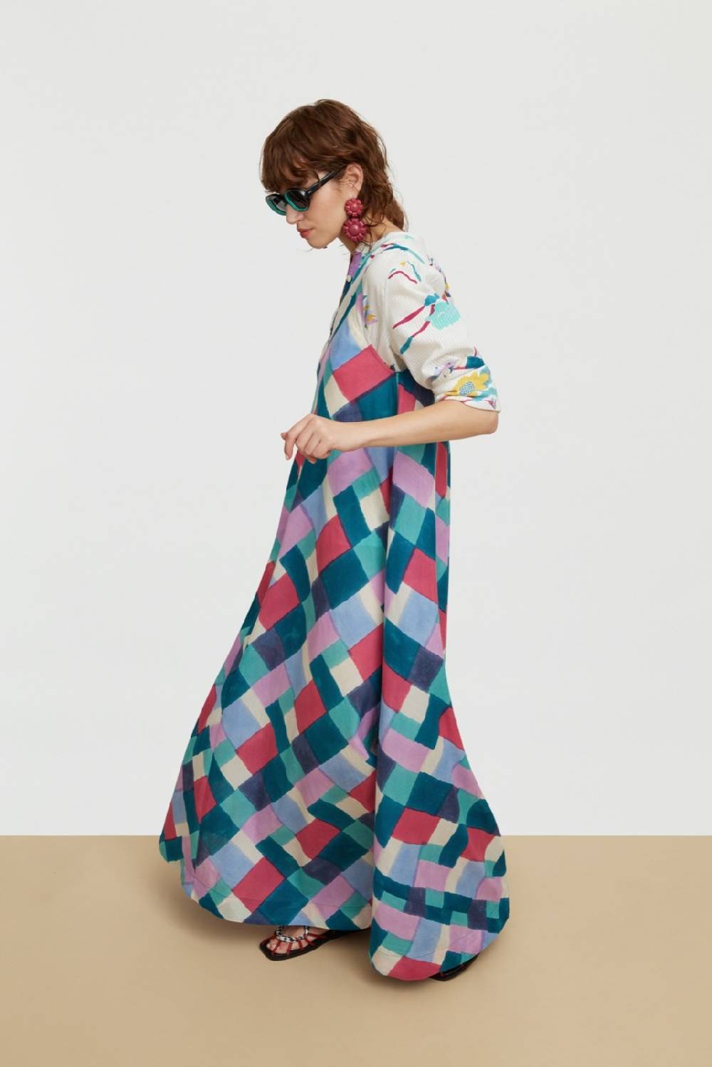 Lisa Corti Camicia Batumi Japanese Peacock