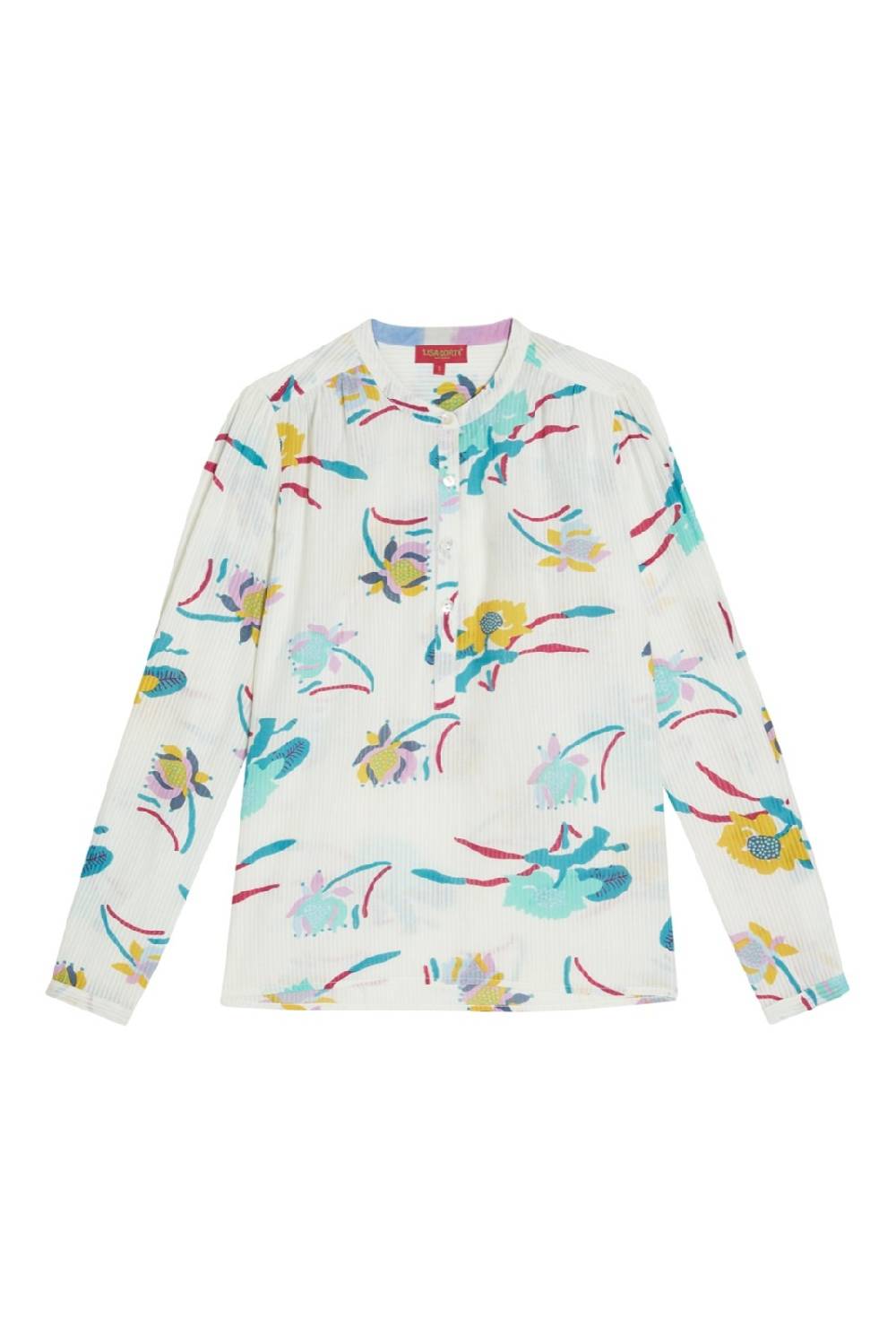 Lisa Corti Camicia Batumi Japanese Peacock