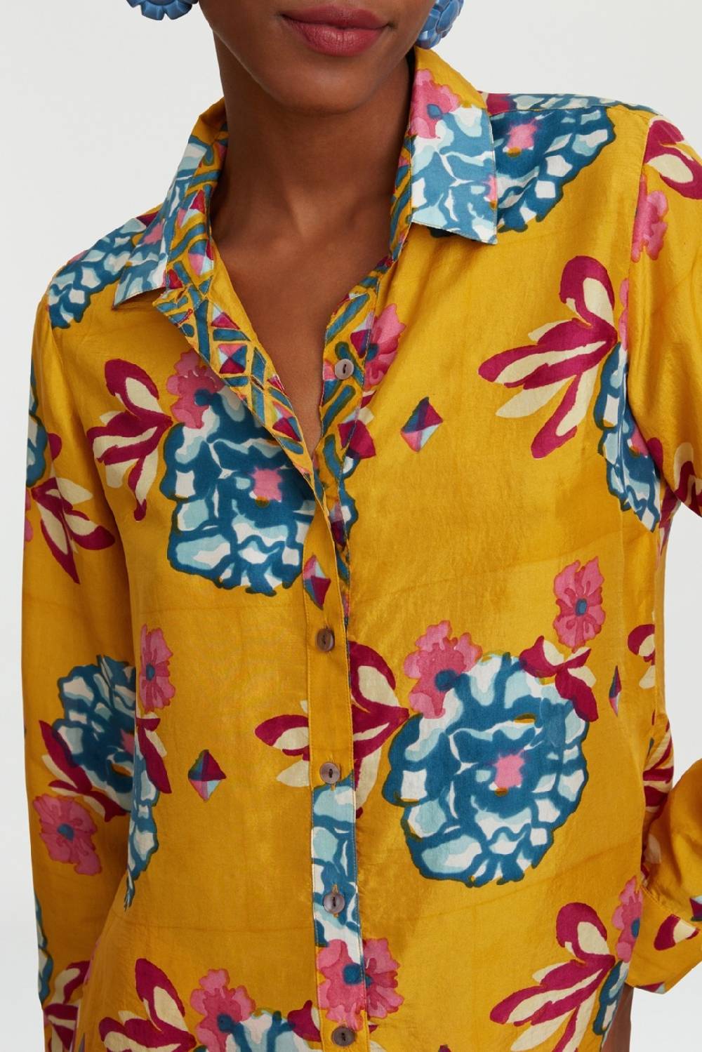 Lisa Corti Camicia Bella Ramye Gold