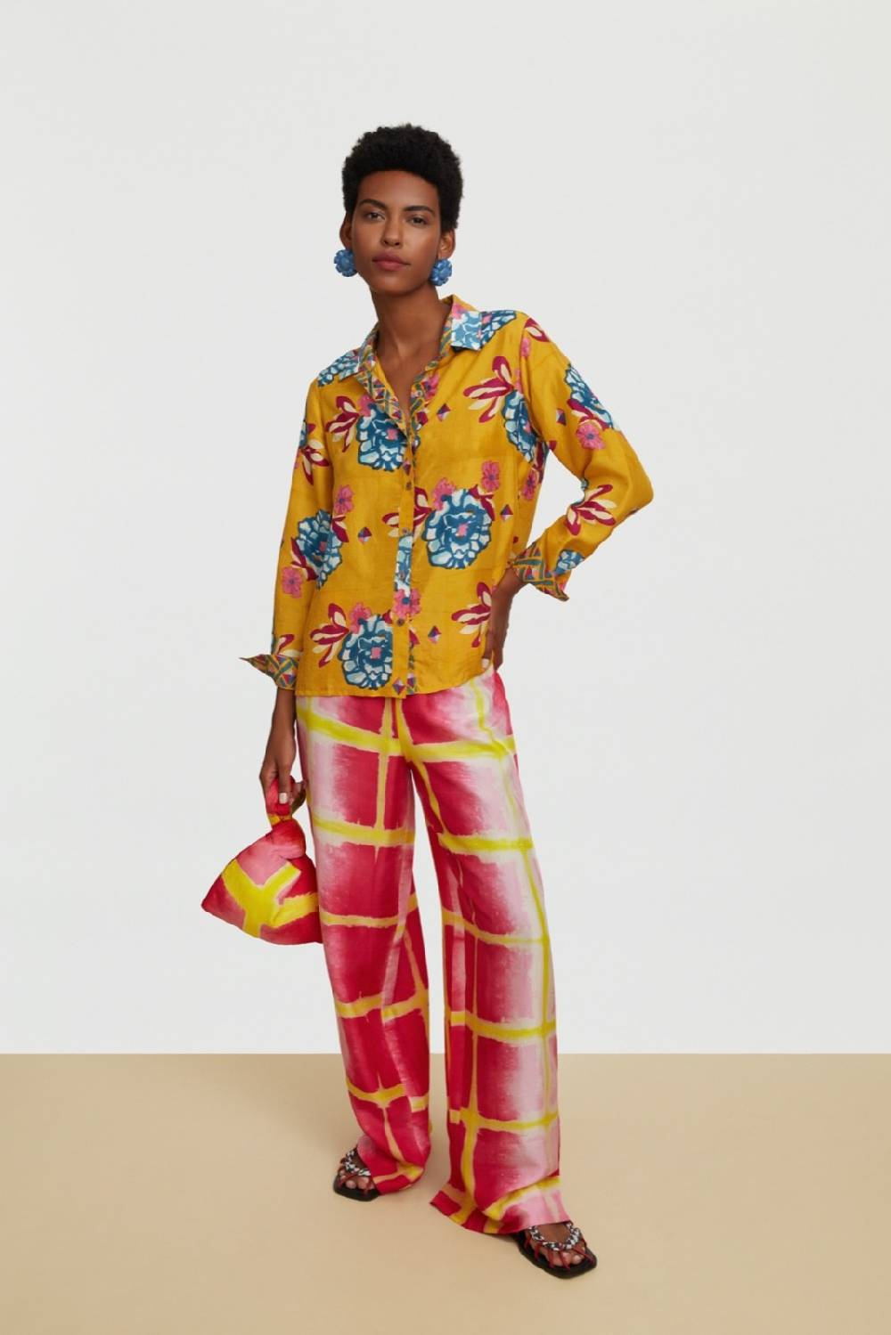 Lisa Corti Camicia Bella Ramye Gold