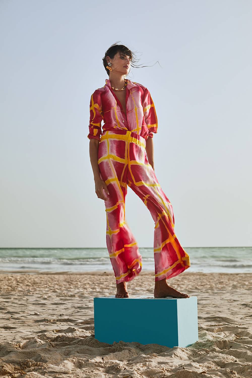 Lisa Corti Camicia Onda Tangra Pink