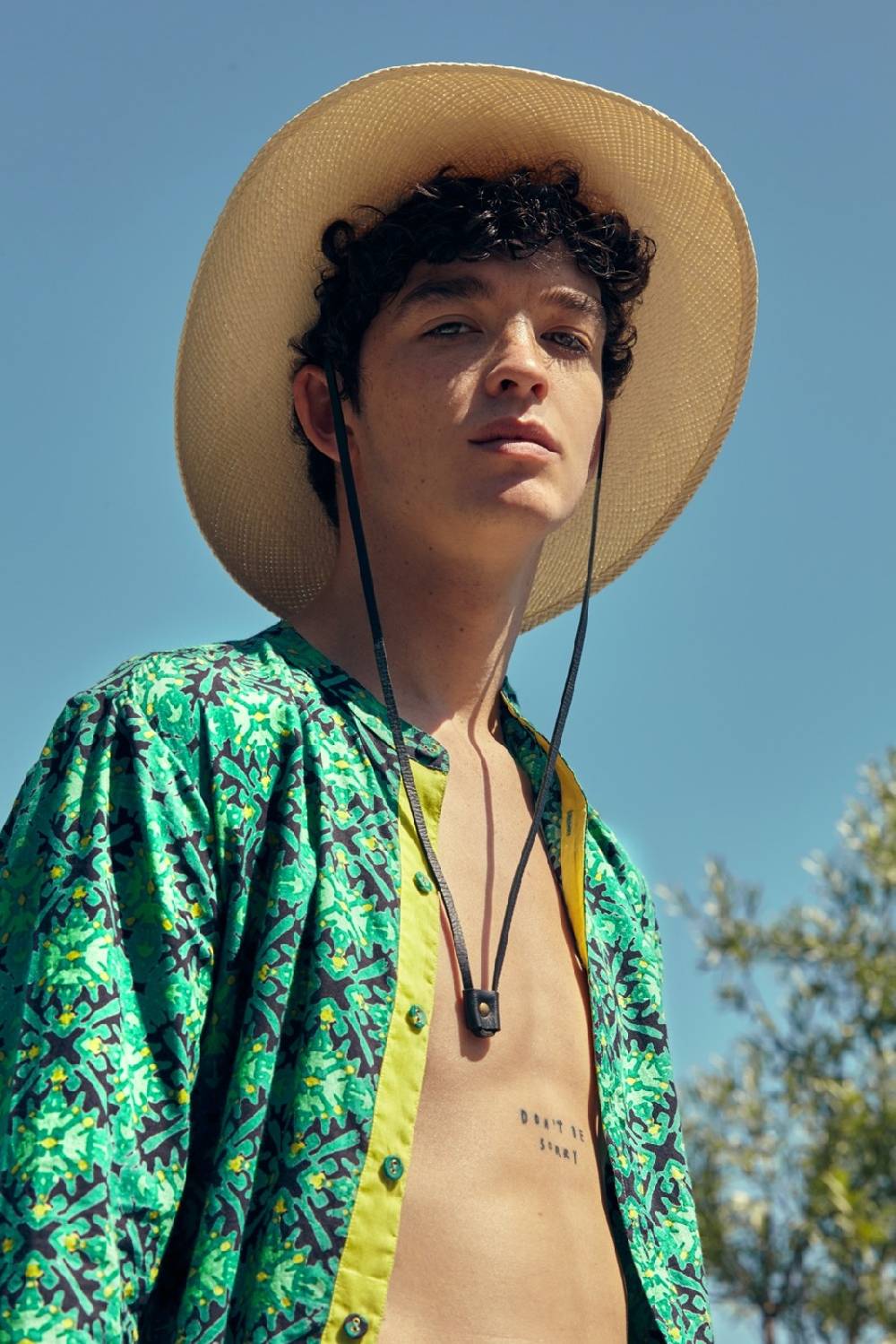 Lisa Corti Camicia Santorini Morocco Design Black