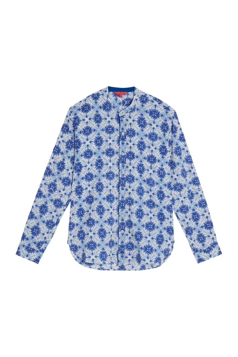 Lisa Corti Camicia Santorini Morocco Design Blue
