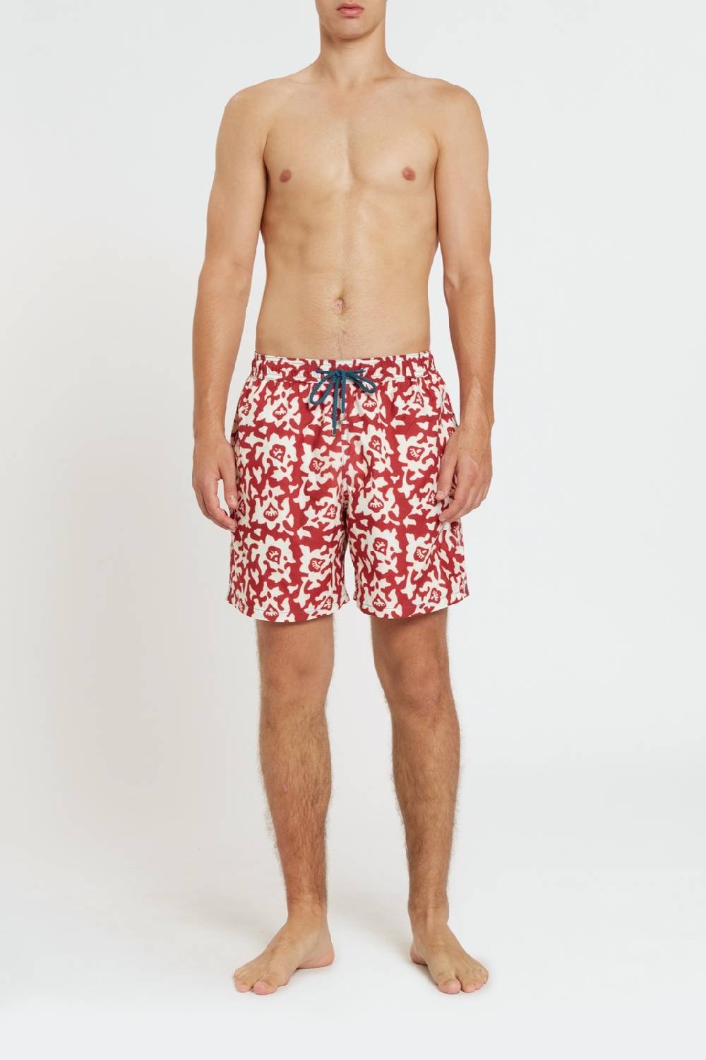 Lisa Corti Costume Arabesque Design Red Natural