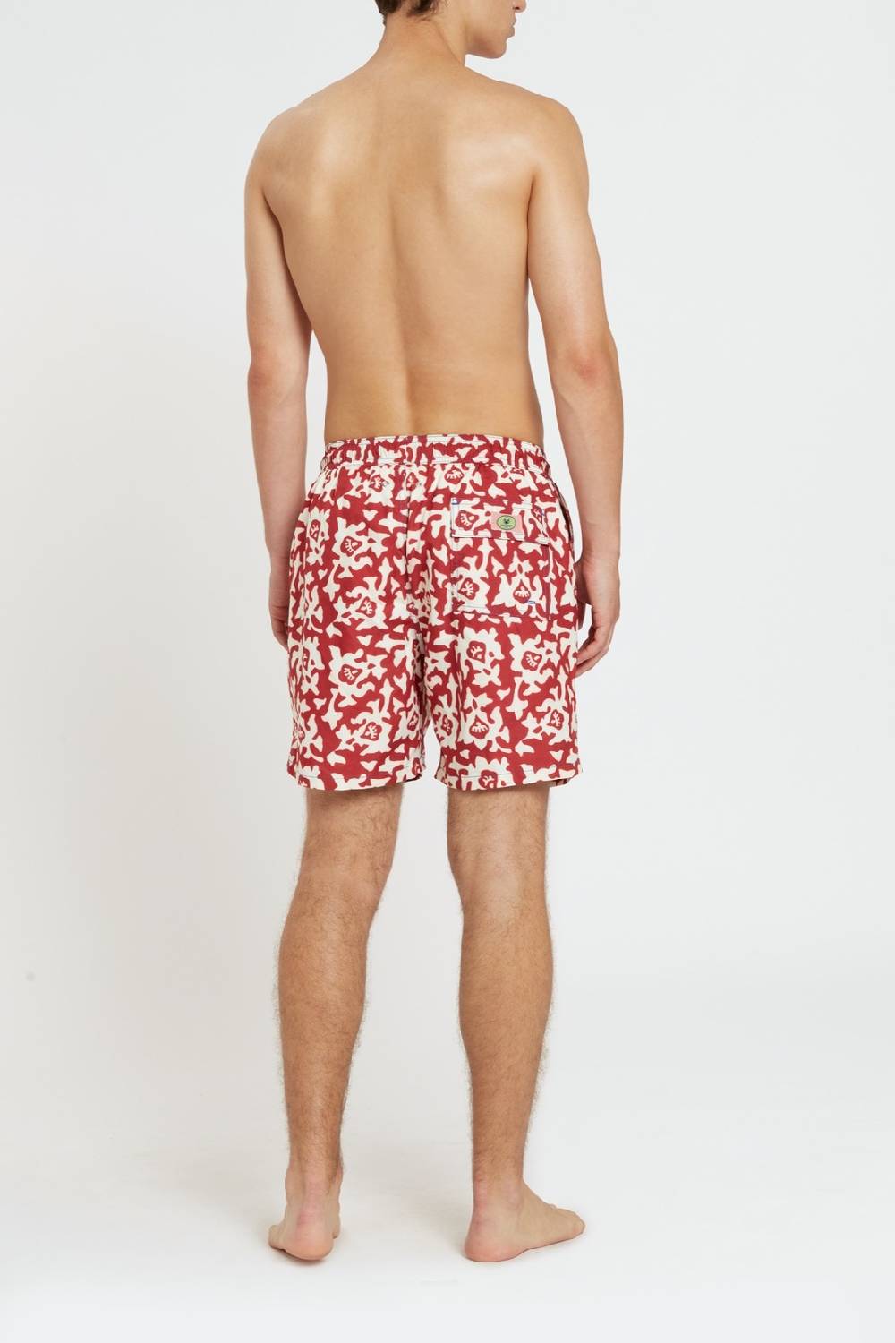 Lisa Corti Costume Arabesque Design Red Natural