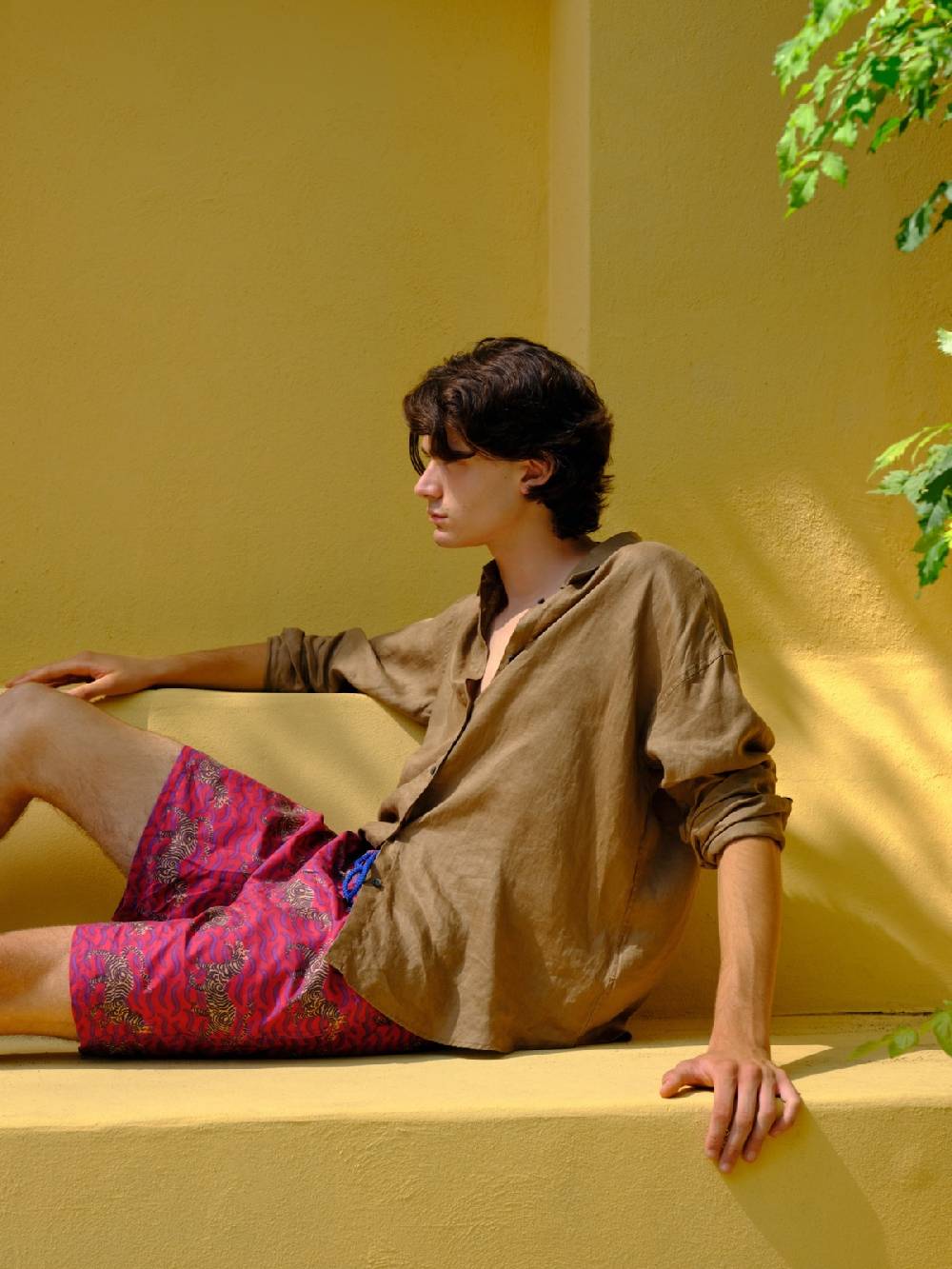 Lisa Corti Costume Dragon Tiger Allover Purple