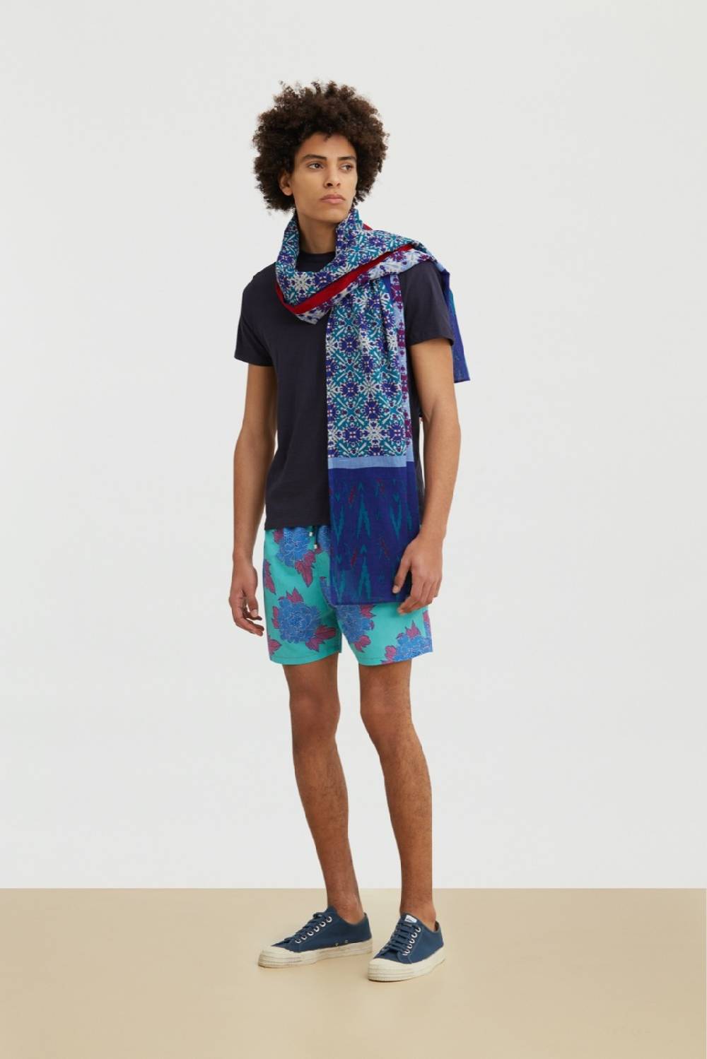 Lisa Corti costume patmos abhanery peony aqua