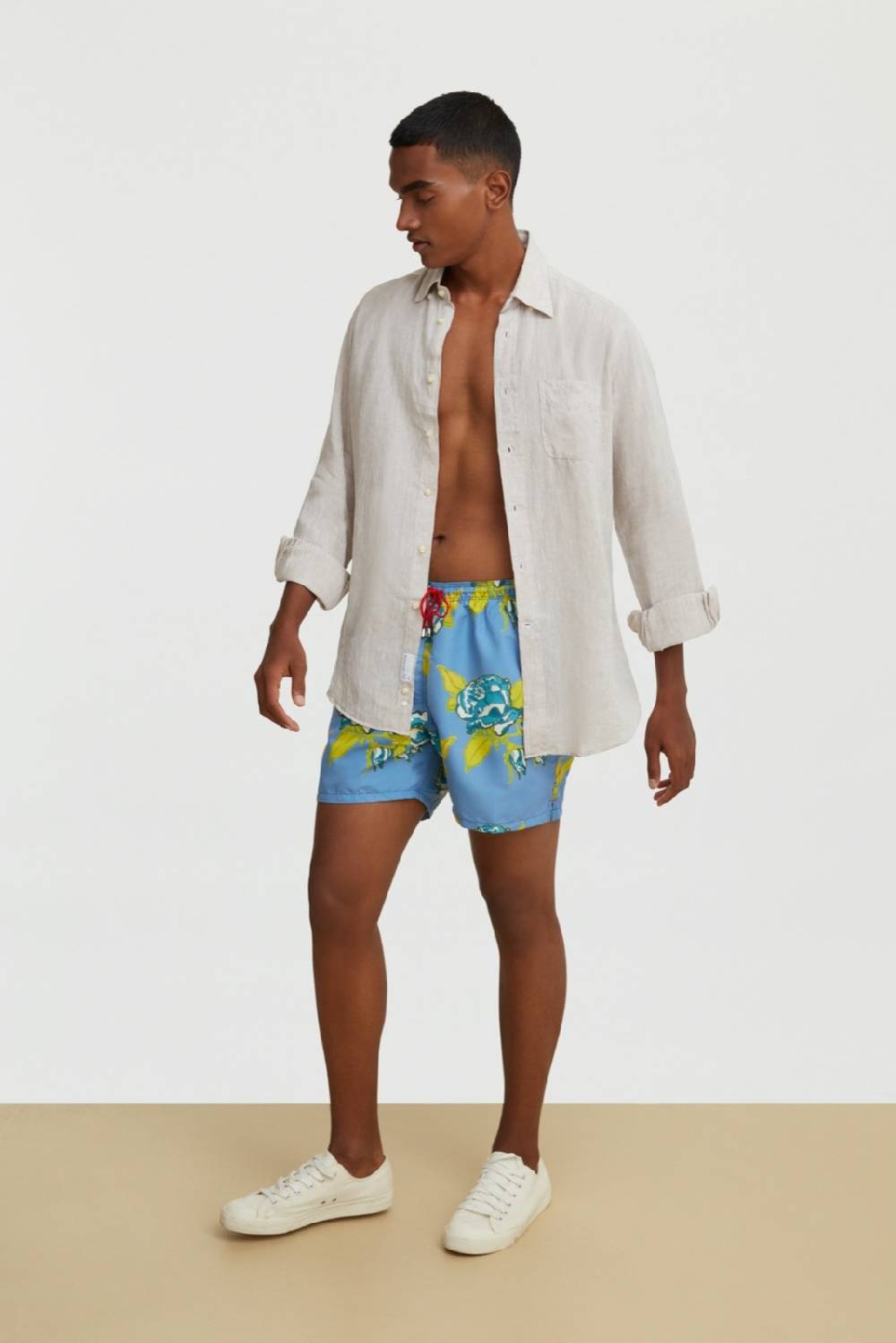 Lisa Corti costume patmos rosa spina glicine