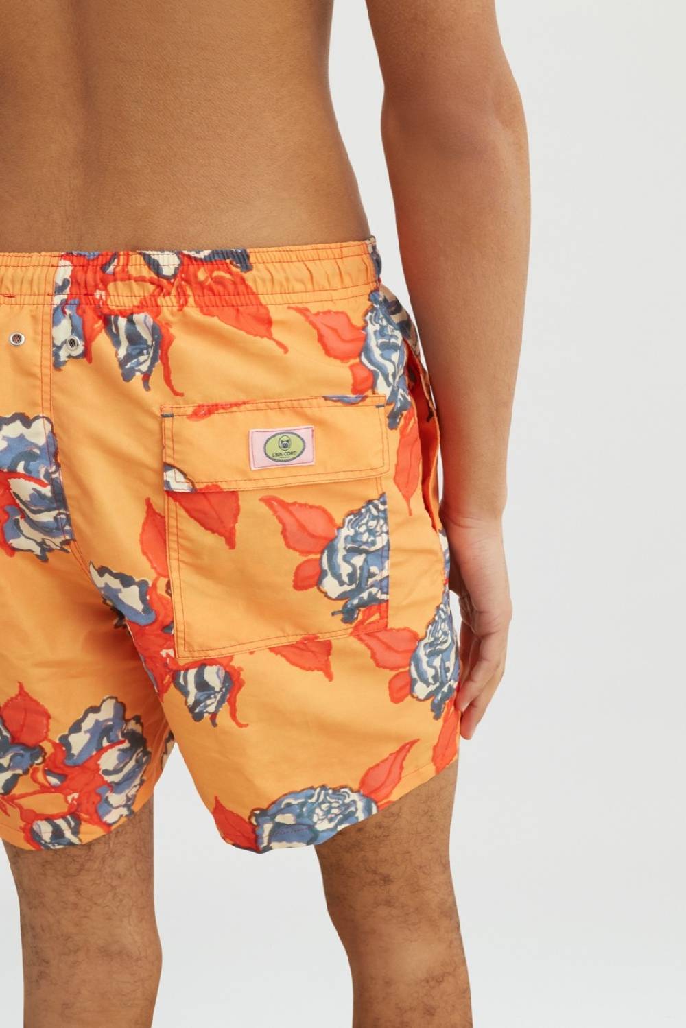 Lisa Corti Costume Patmos Rosa Spina Orange