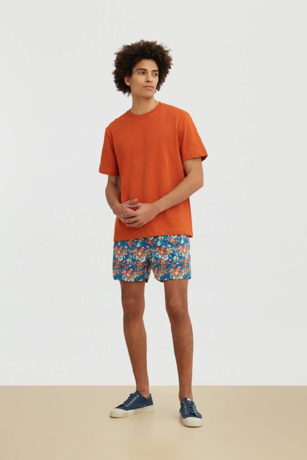 Lisa Corti costume patmos wax flower cobalt