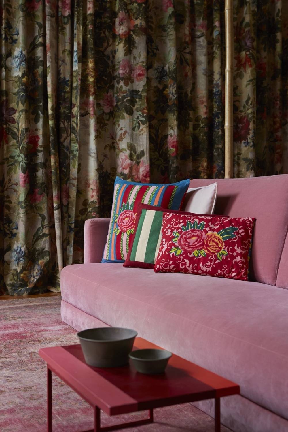 Lisa Corti Cuscino Cotone 30x40cm Love Red