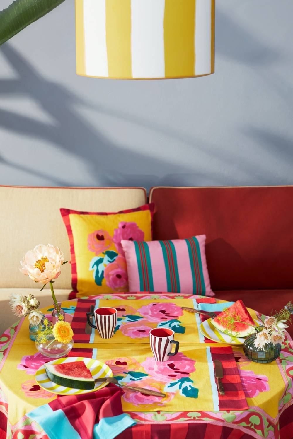 Lisa Corti Federa Cotone 45x45cm Nizam Sulphur