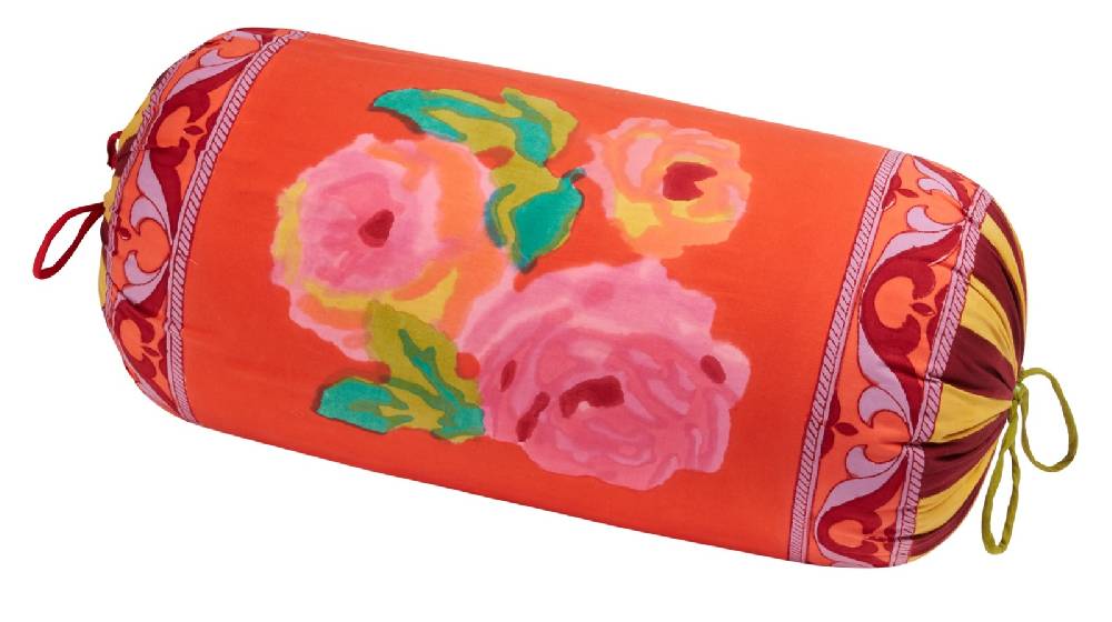 Lisa Corti federa cotone rullo paloma nizam red