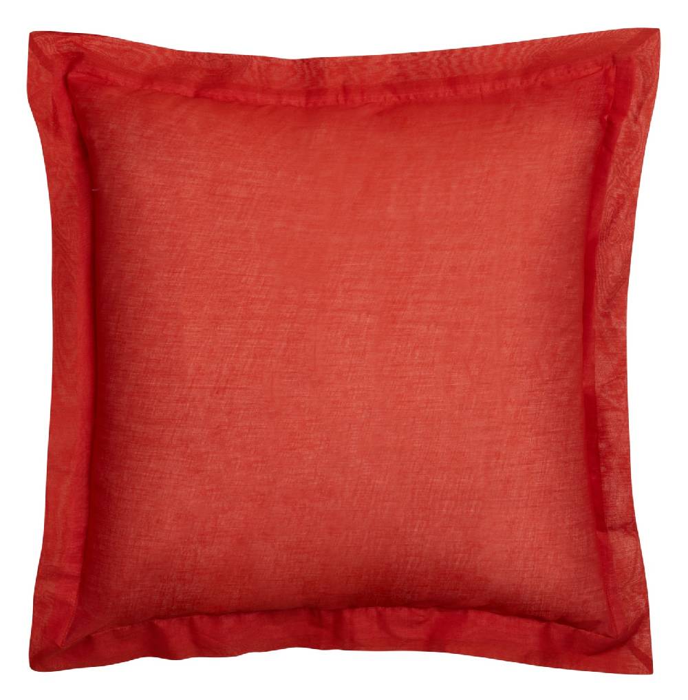 Lisa Corti Federa Organza 45x45cm Pink Rust