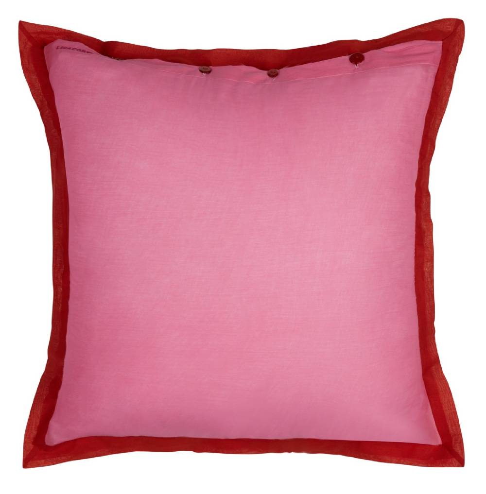 Lisa Corti Federa Organza 60x60cm Pink Rust