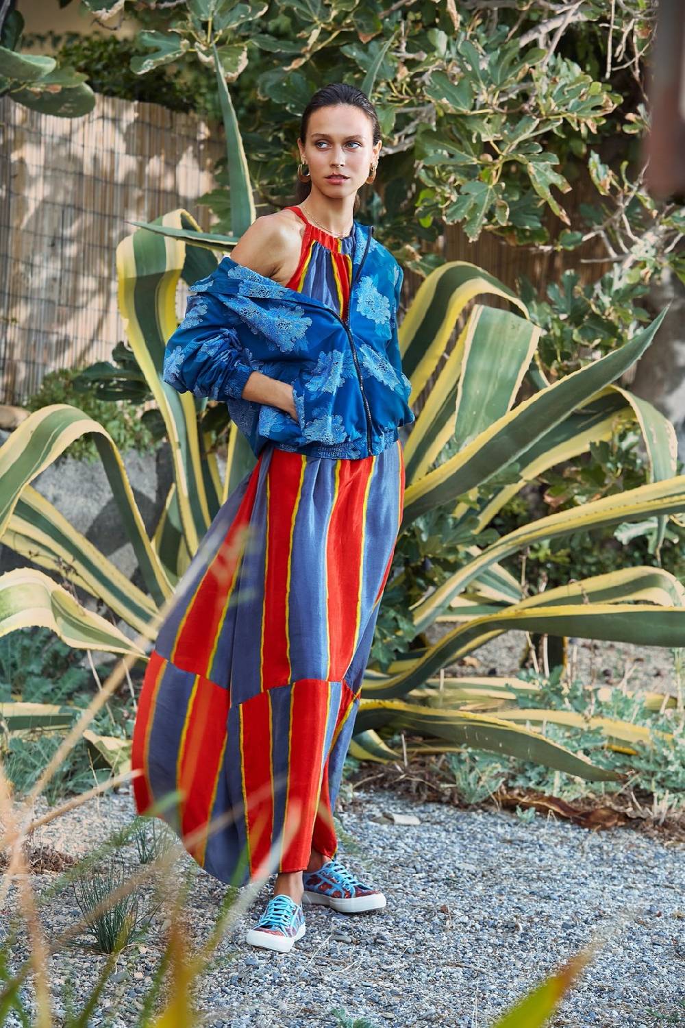 Lisa Corti Giacca Meltemi Abhanery Peony Blue