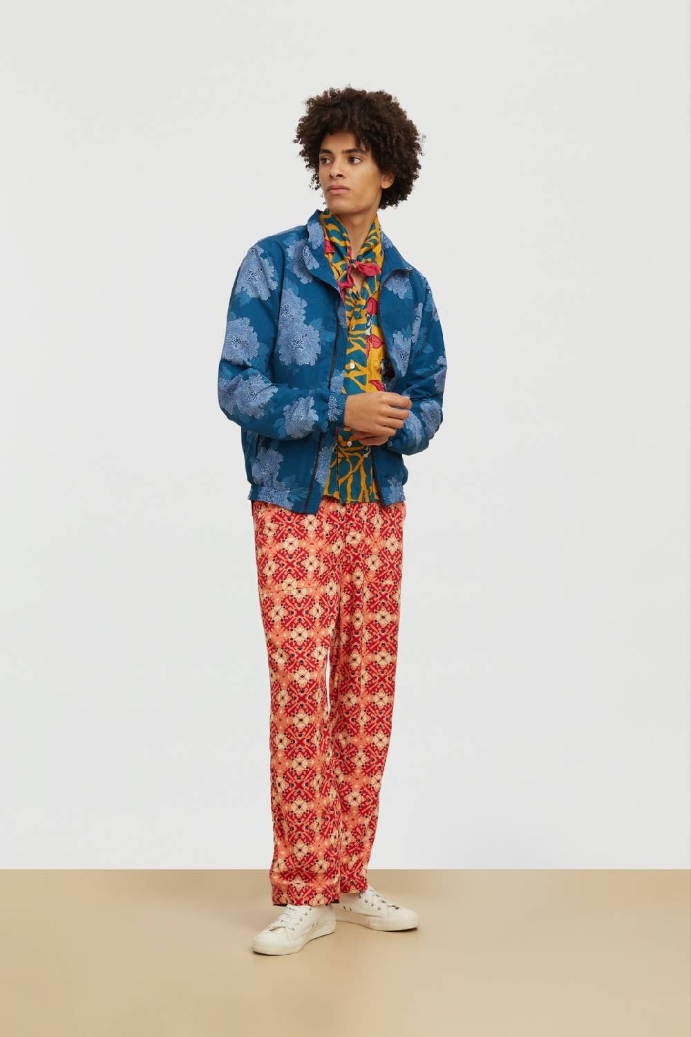 Lisa Corti giacca meltemi abhanery peony blue