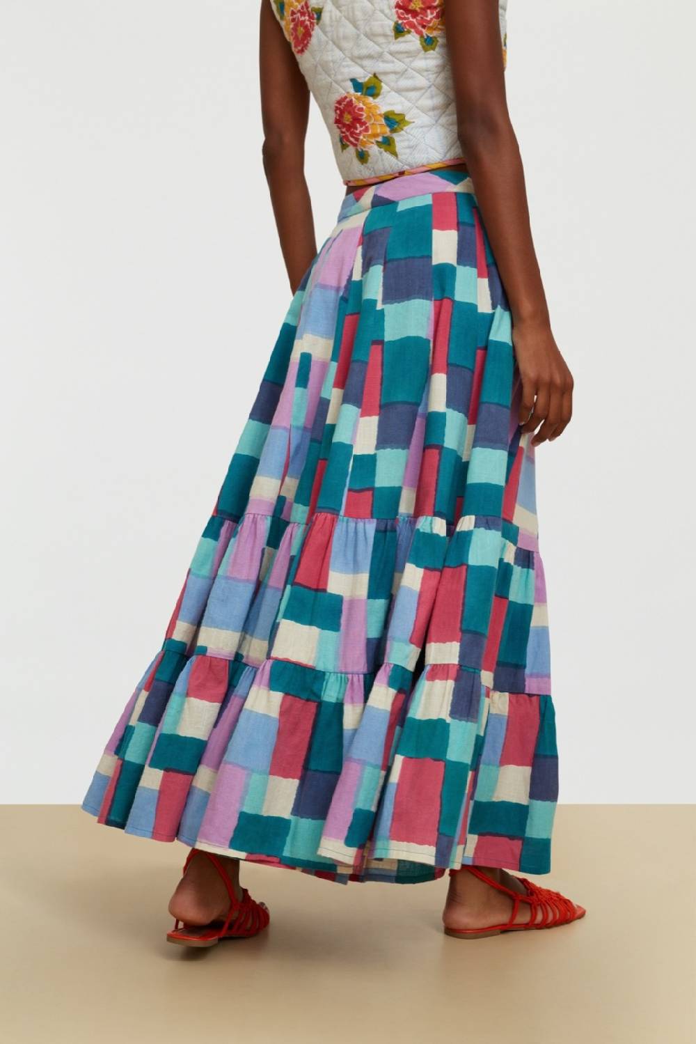 Lisa Corti Gonna Chandra Geesband Peacock