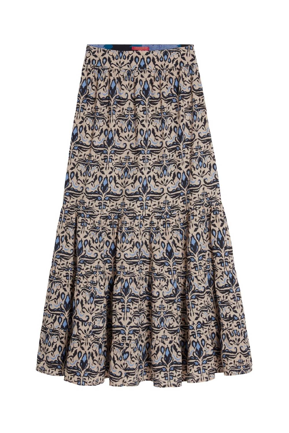 Lisa Corti Gonna Lehenga Abhanery Damasque Black