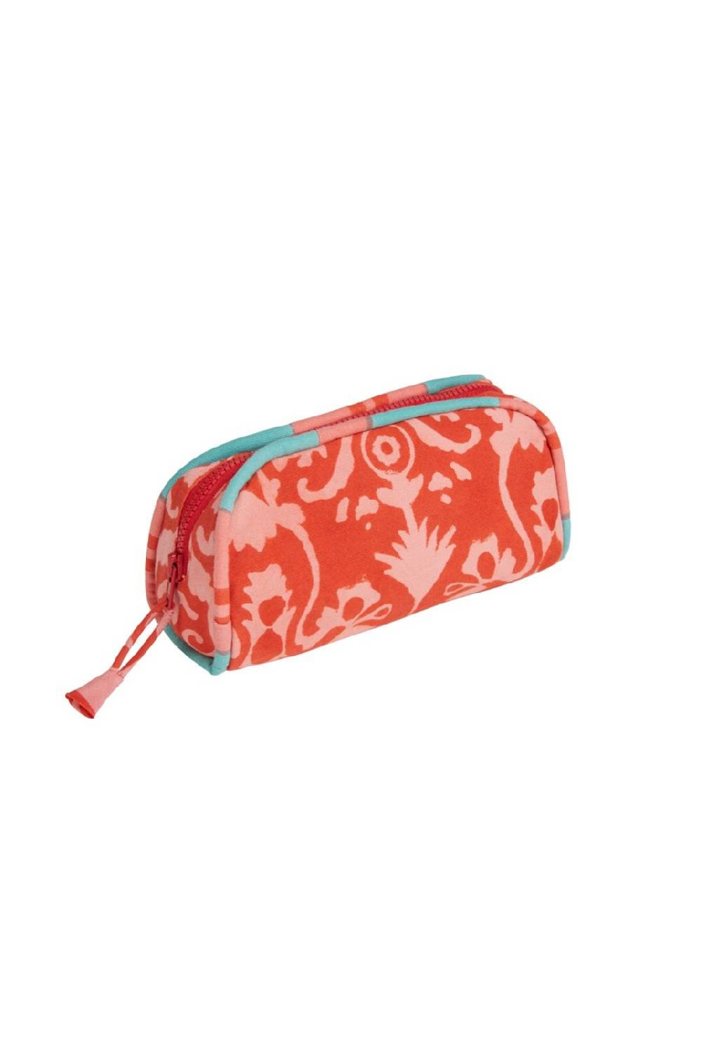 Lisa Corti Goretta Pouch Small Damask Design Red