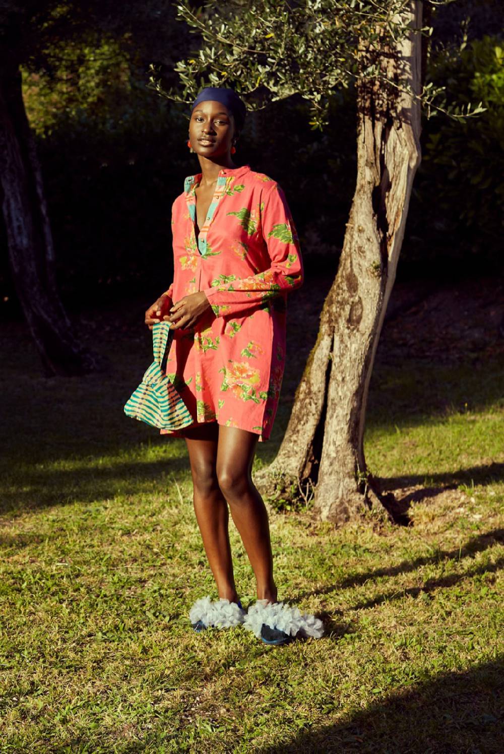 Lisa Corti Kurta Corta Azhar Flower Fuxia